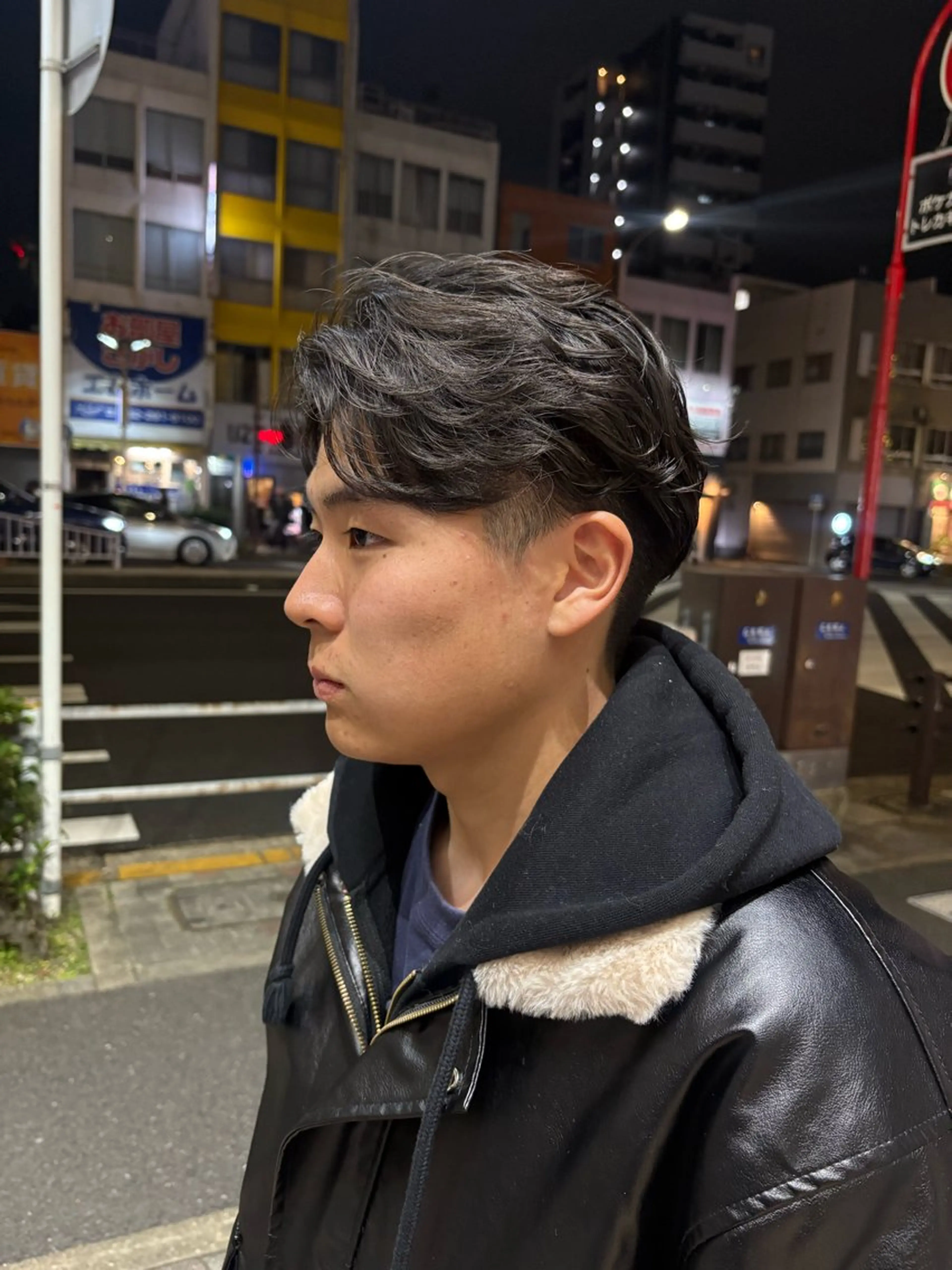 パーマ メンズ メンズパーマ パーマ パーマ/カラーモデル ななほのヘアスタイル