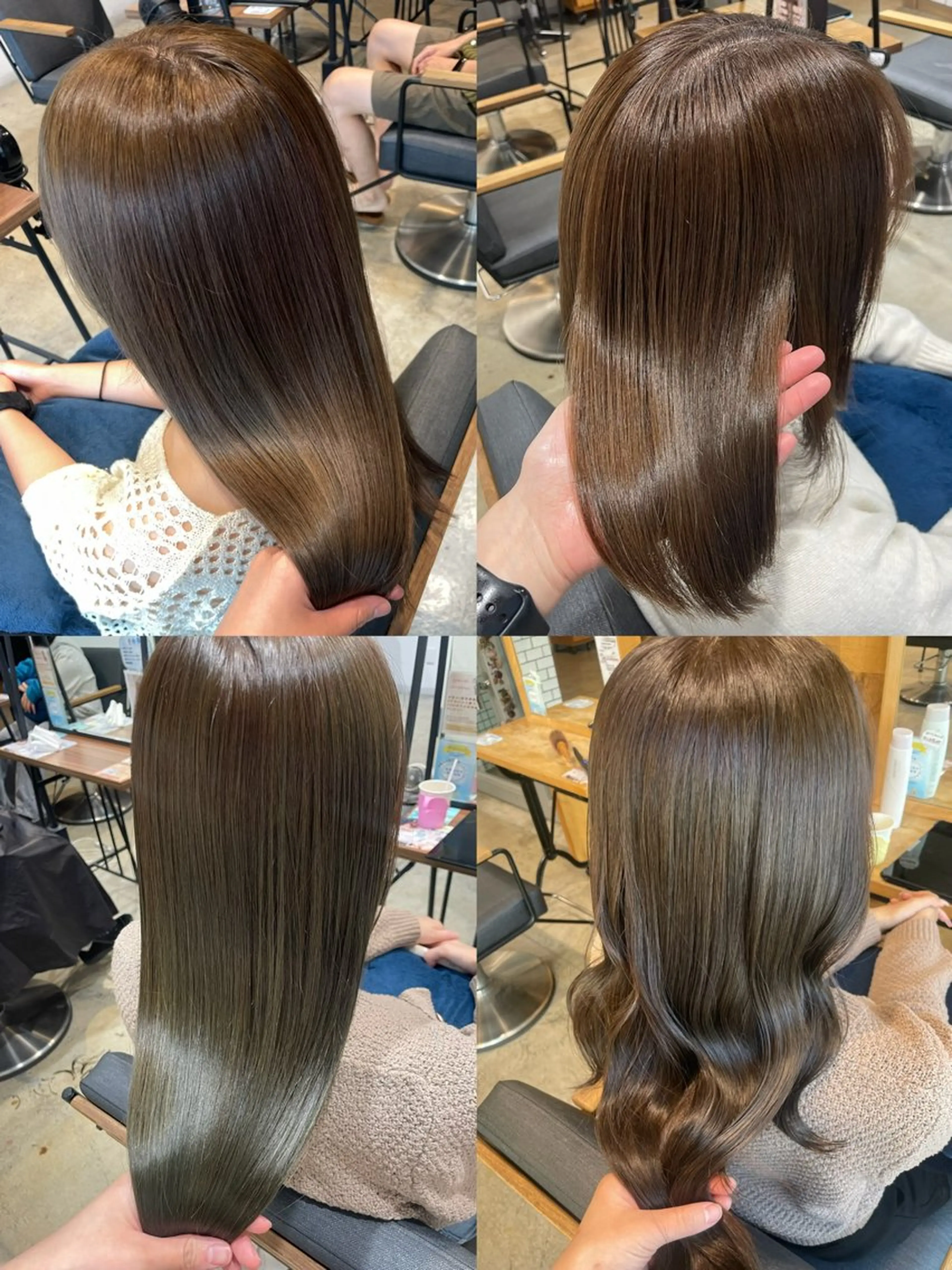 カラー カット ヘアカラー トリートメント 髪質改善カラー× レイヤー/rinaのヘアスタイル