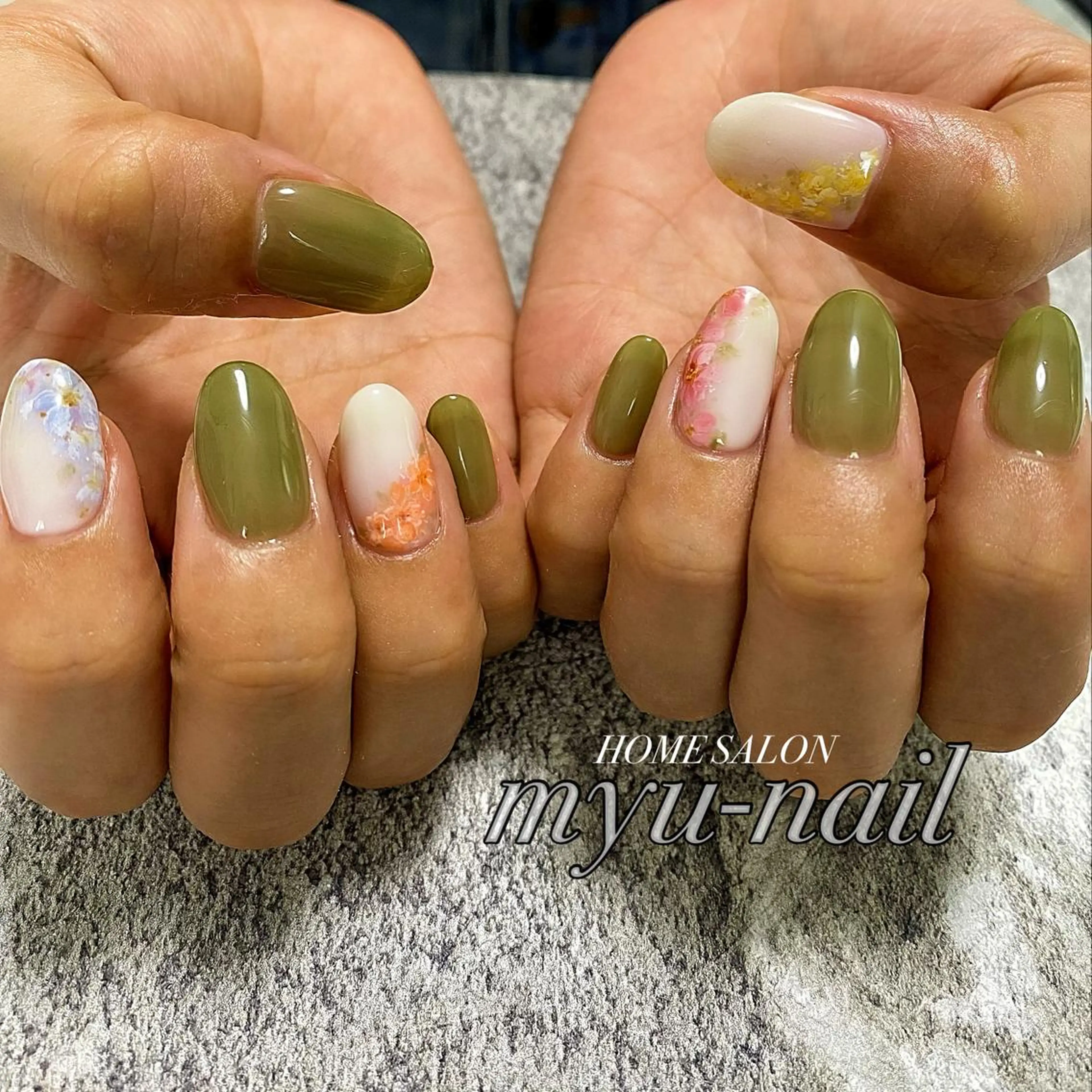 ネイル ホームサロン myu-nailのネイルデザイン