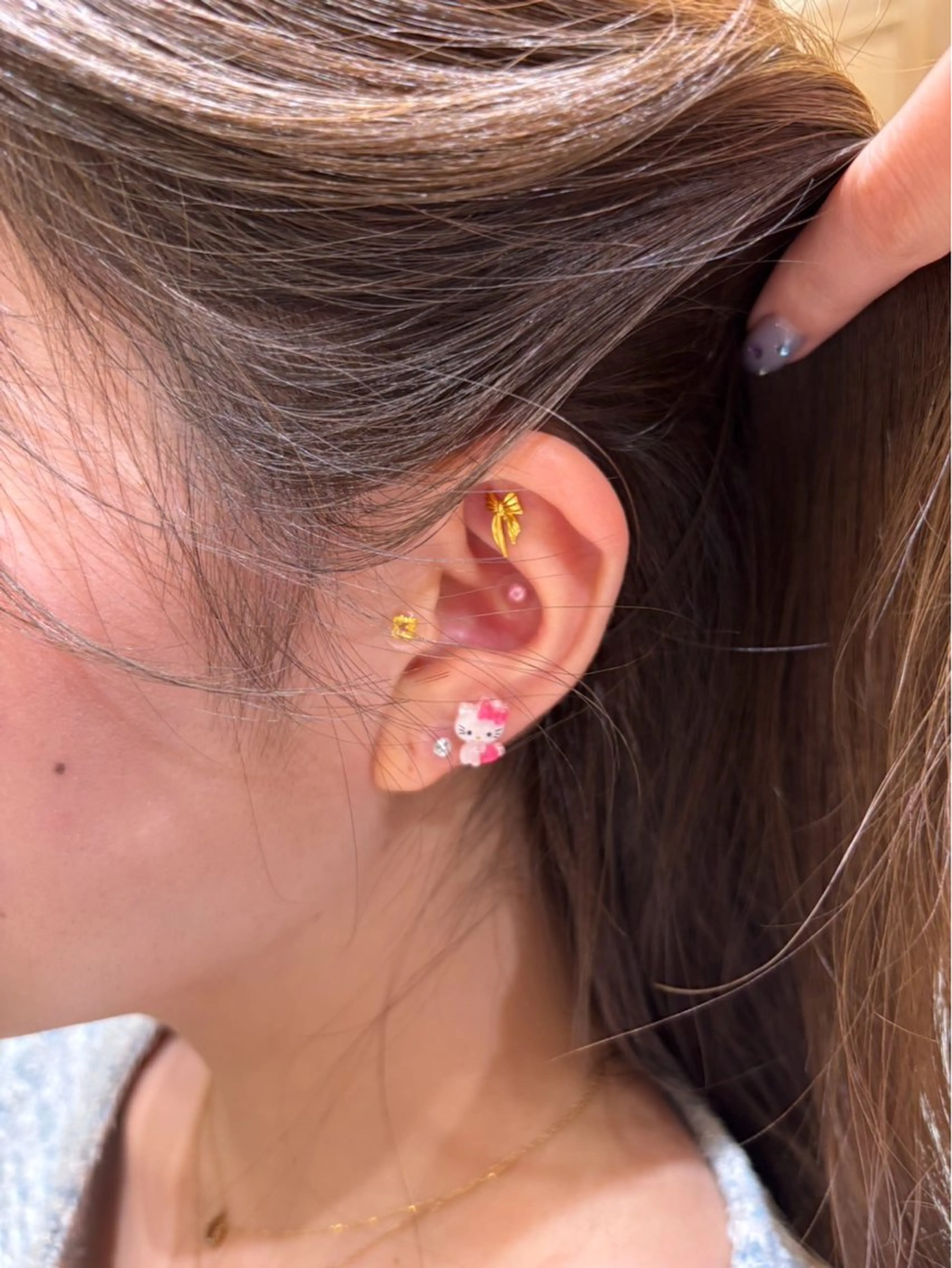 その他 透明感カラー/顔周り カット/レイヤーにかのヘアスタイル