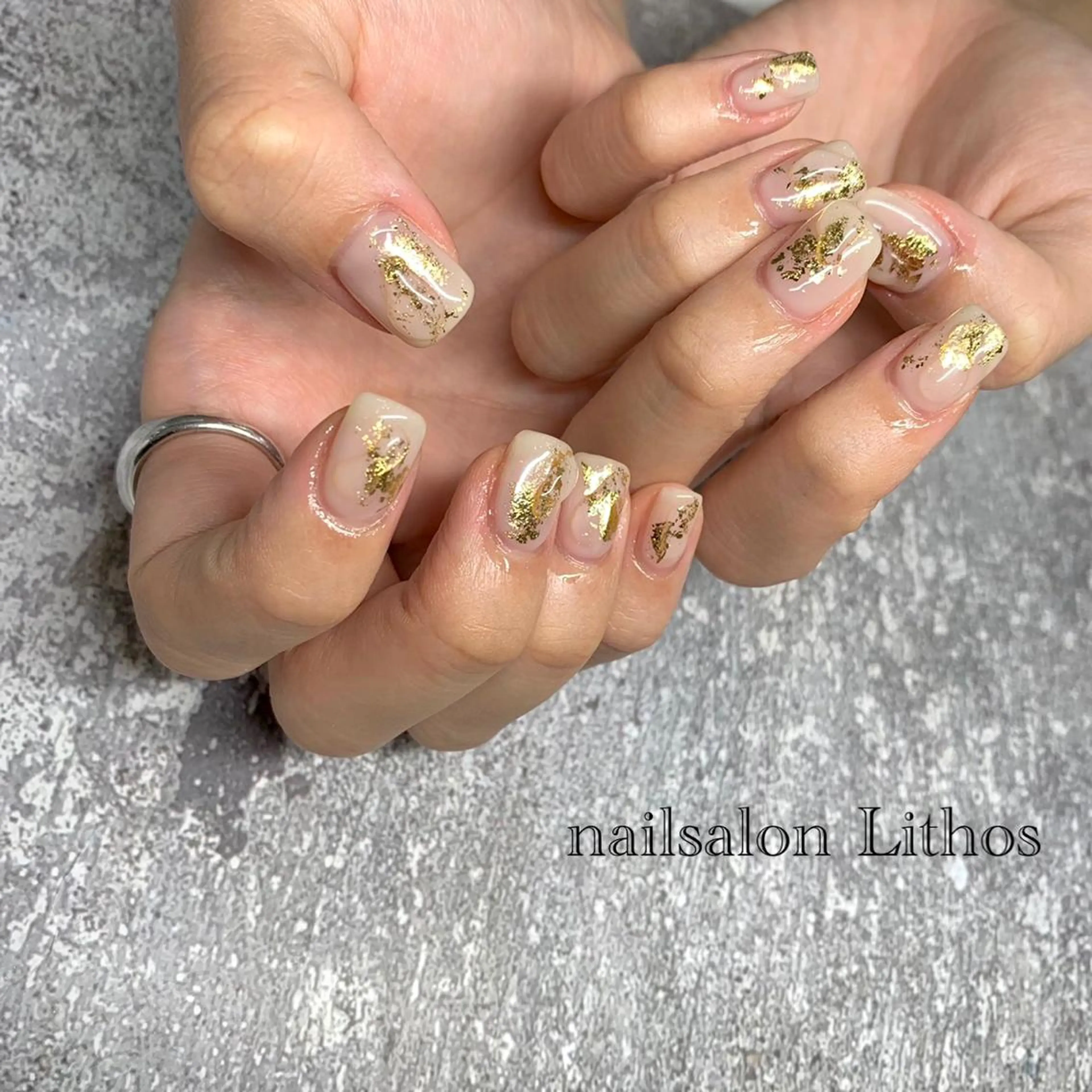 ネイル ハンドネイル nailsalon Lithos所属・nailsalon Recontreのネイルデザイン