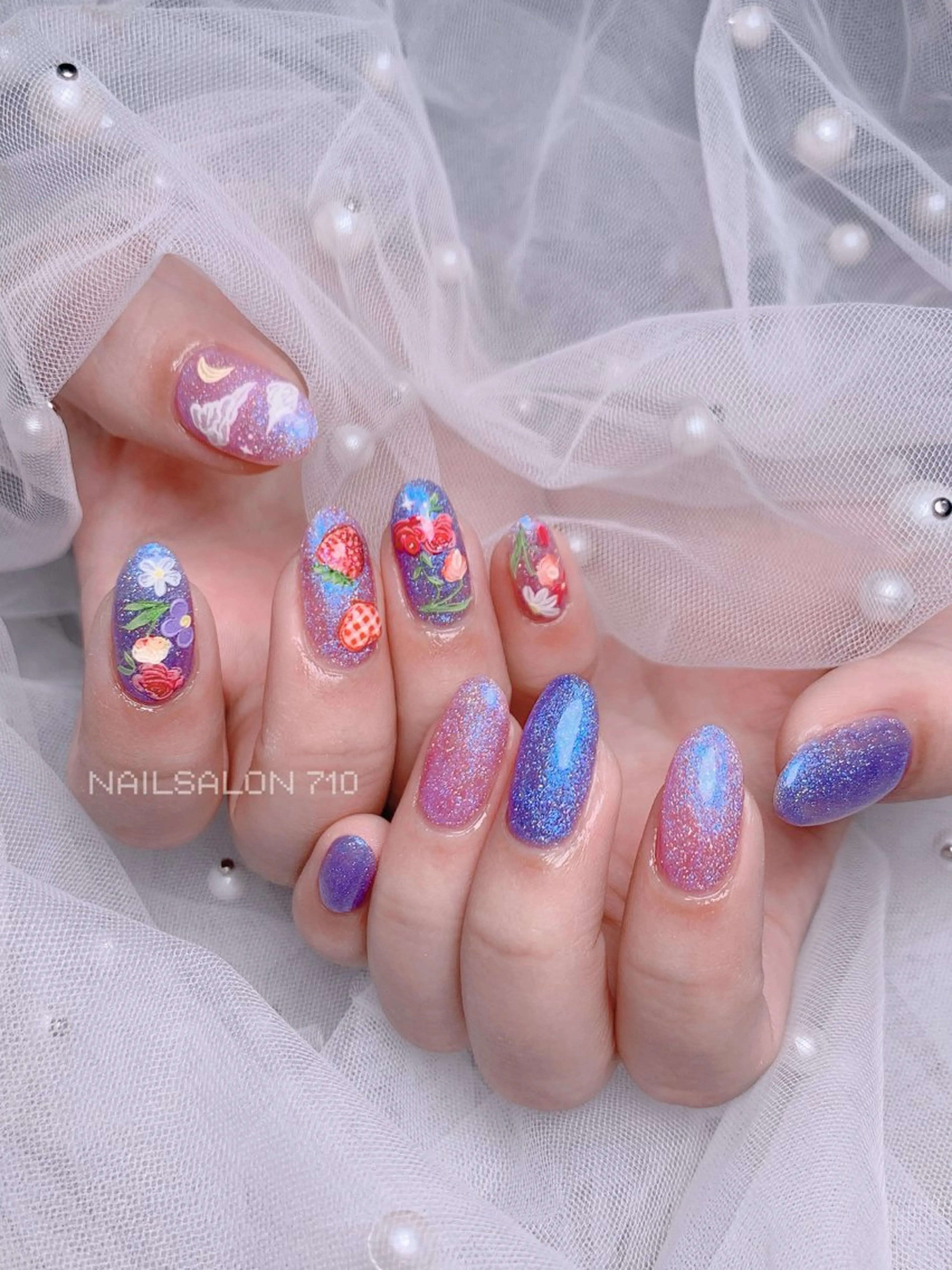 ネイル ハンドネイル フットネイル ナナイチゼロ I.Naoのネイルデザイン