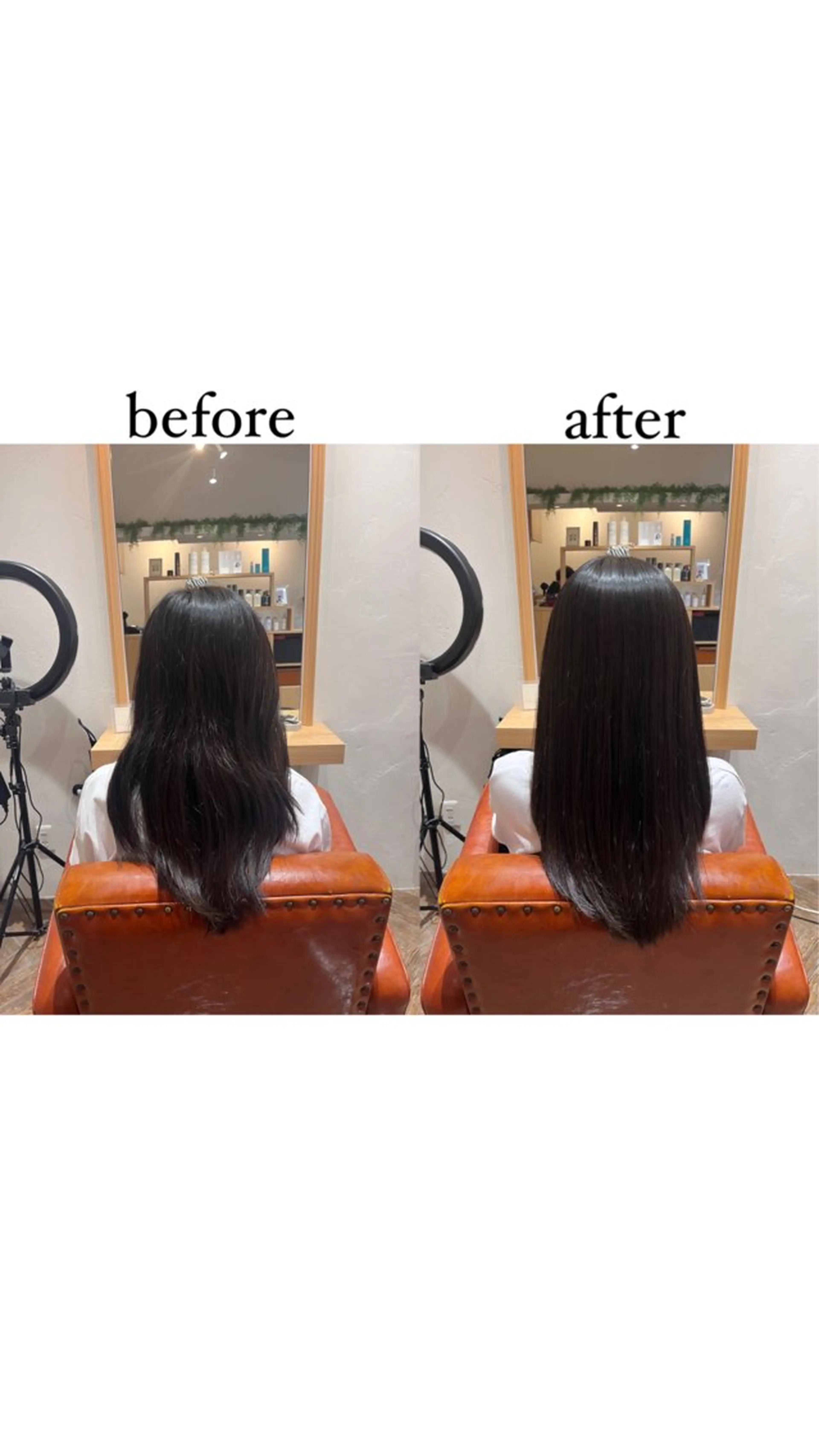 セミロング 縮毛矯正 トリートメント eme hair design 【エメ】所属・eme ﾅｵ ストレートモデル募集のヘアスタイル