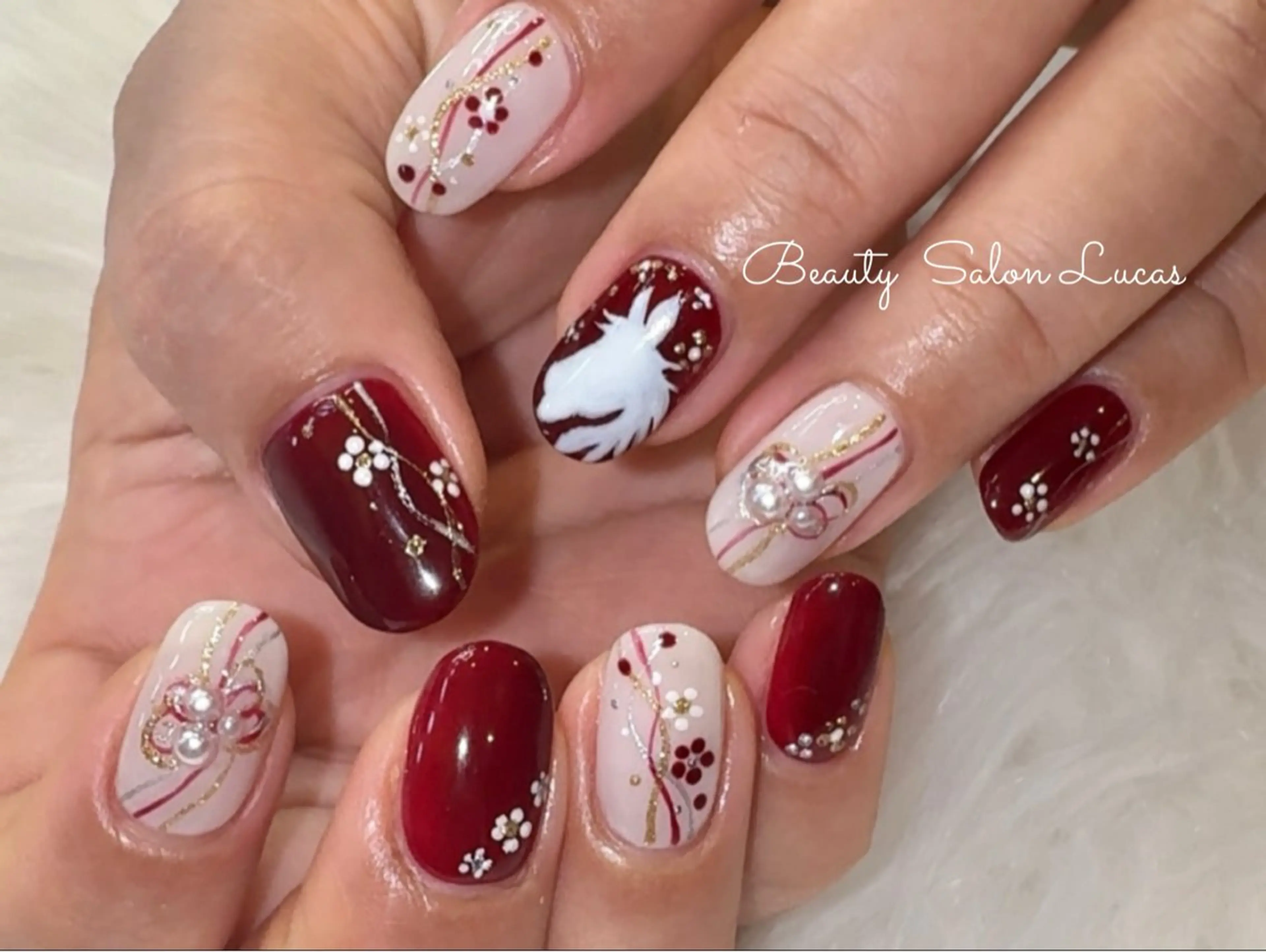 ネイル ハンドネイル Beauty Salon Lucas所属・Lucas AIKAのネイルデザイン