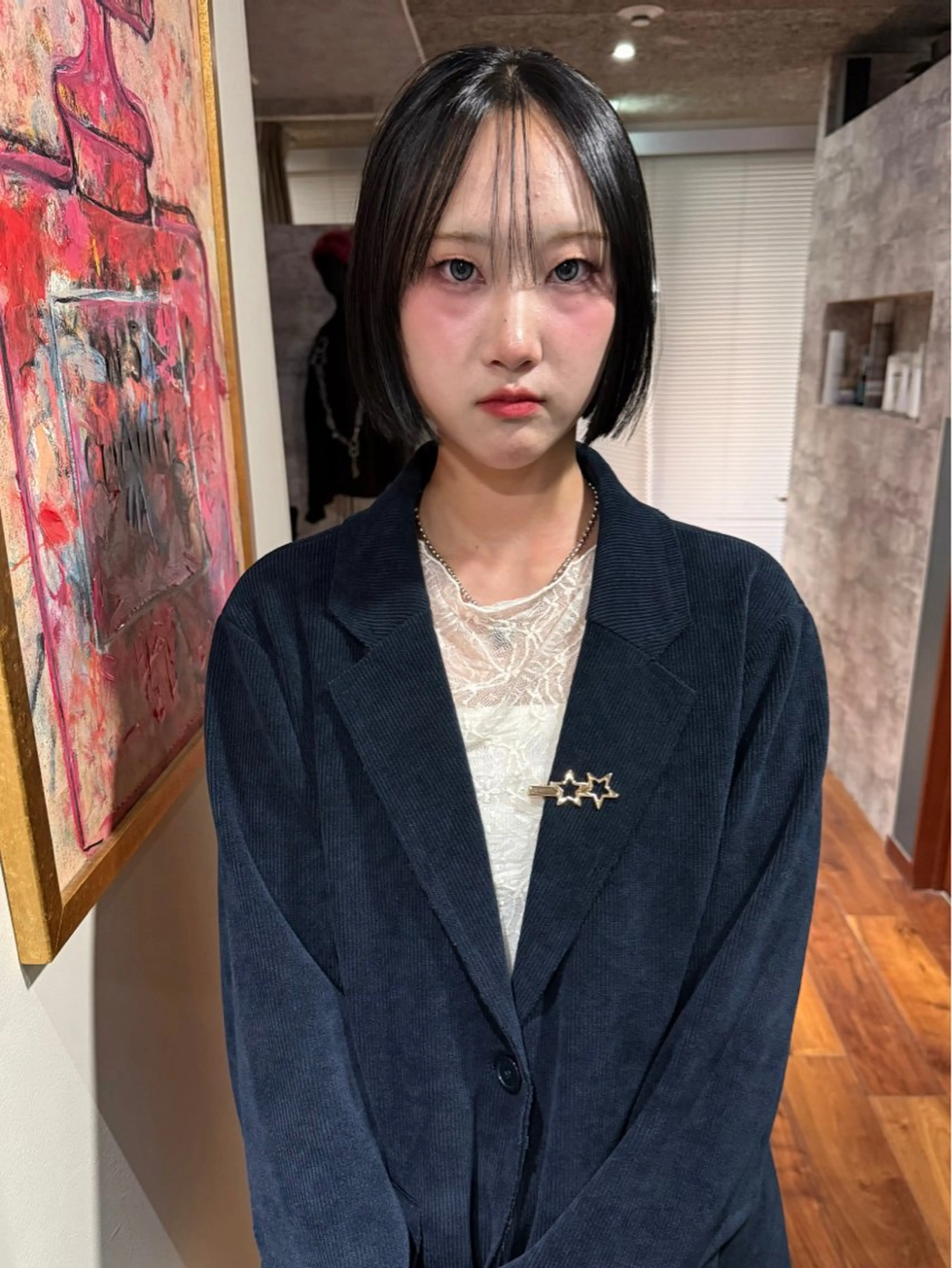 ショート カラー パーマ カット ヘアカラー 縮毛矯正 トリートメント mai / linoah˚✧のヘアスタイル