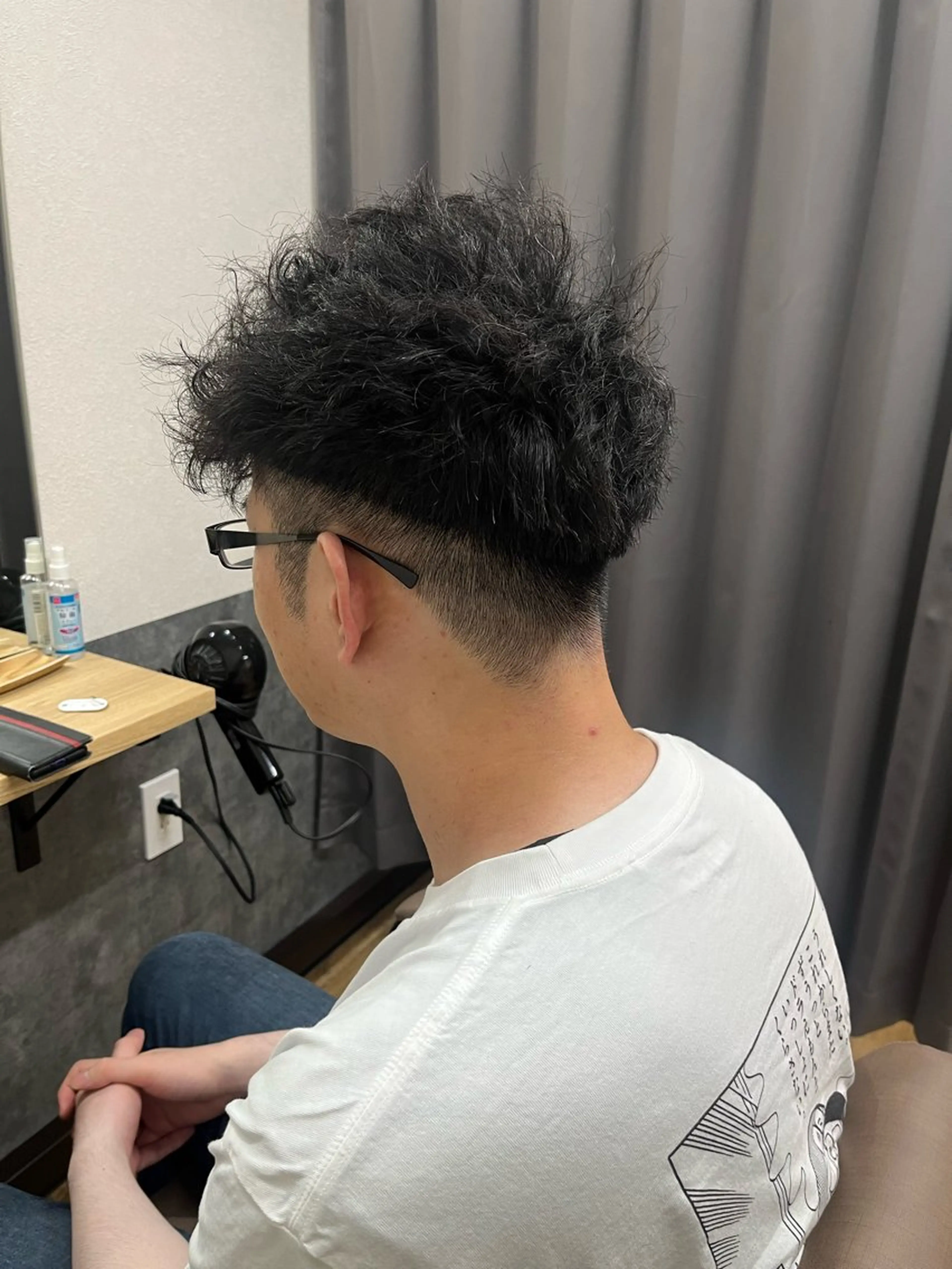 ショート ツイストパーマ アルゴ八潮所属・Argo mikiのヘアスタイル