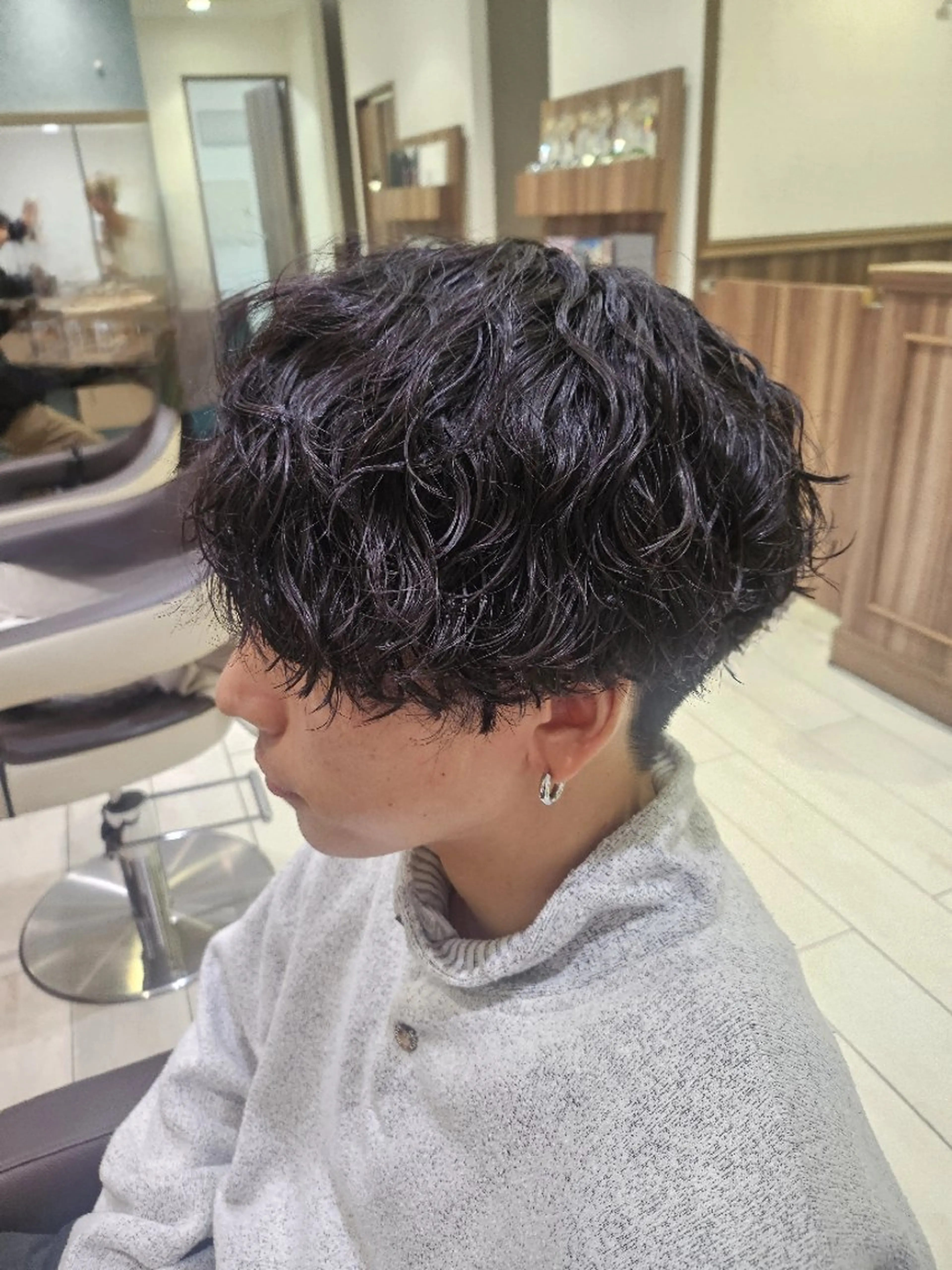 メンズ パーマ カット パーマ パーマ/縮毛矯正/ 韓国ヘア/副店長和田のヘアスタイル