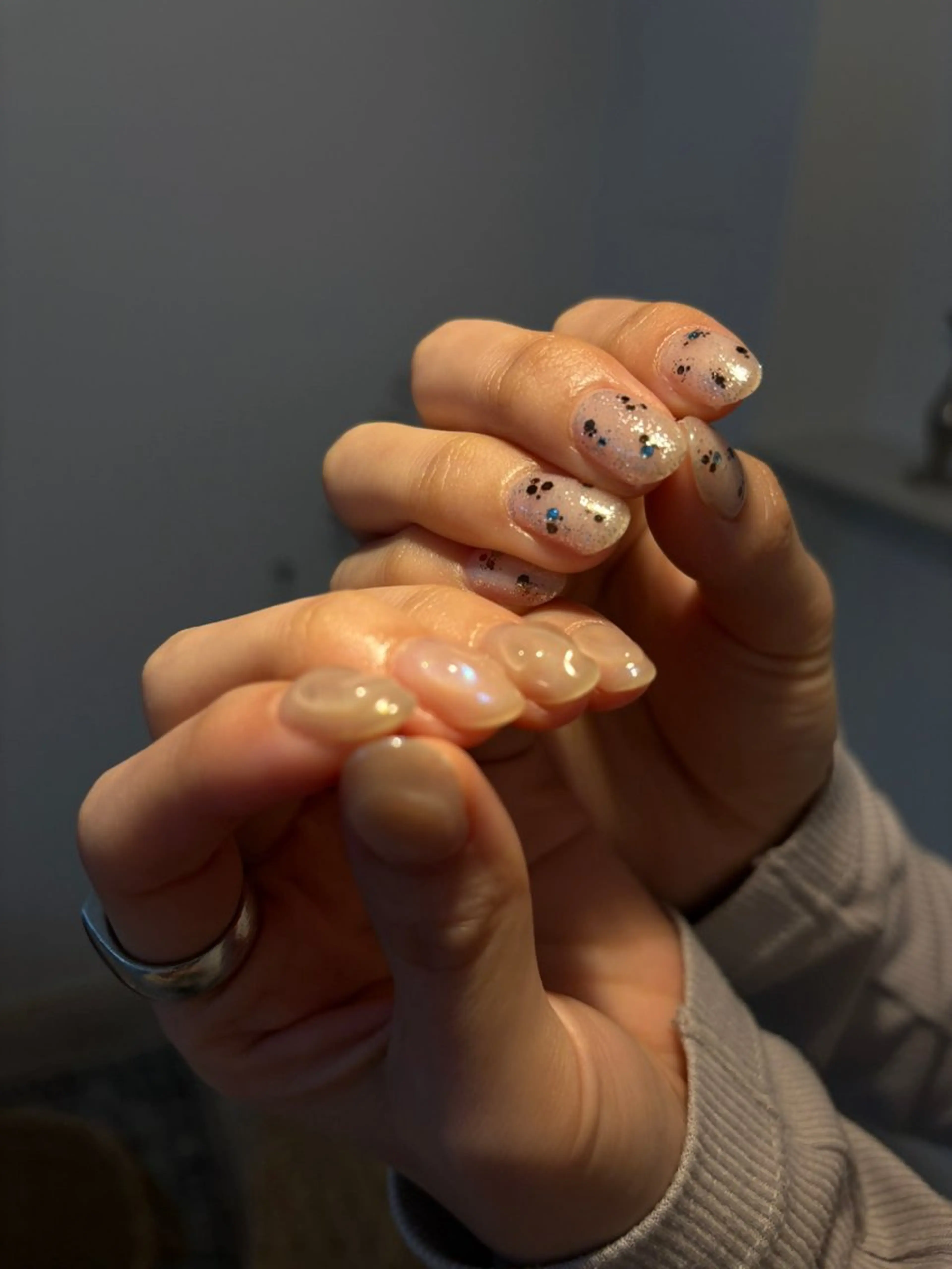 🔔限定価格🔔（オフあり）hand90分ニュアンスアートコース（ニュアンス、ちぐはぐ、サンプルもご用意）の写真