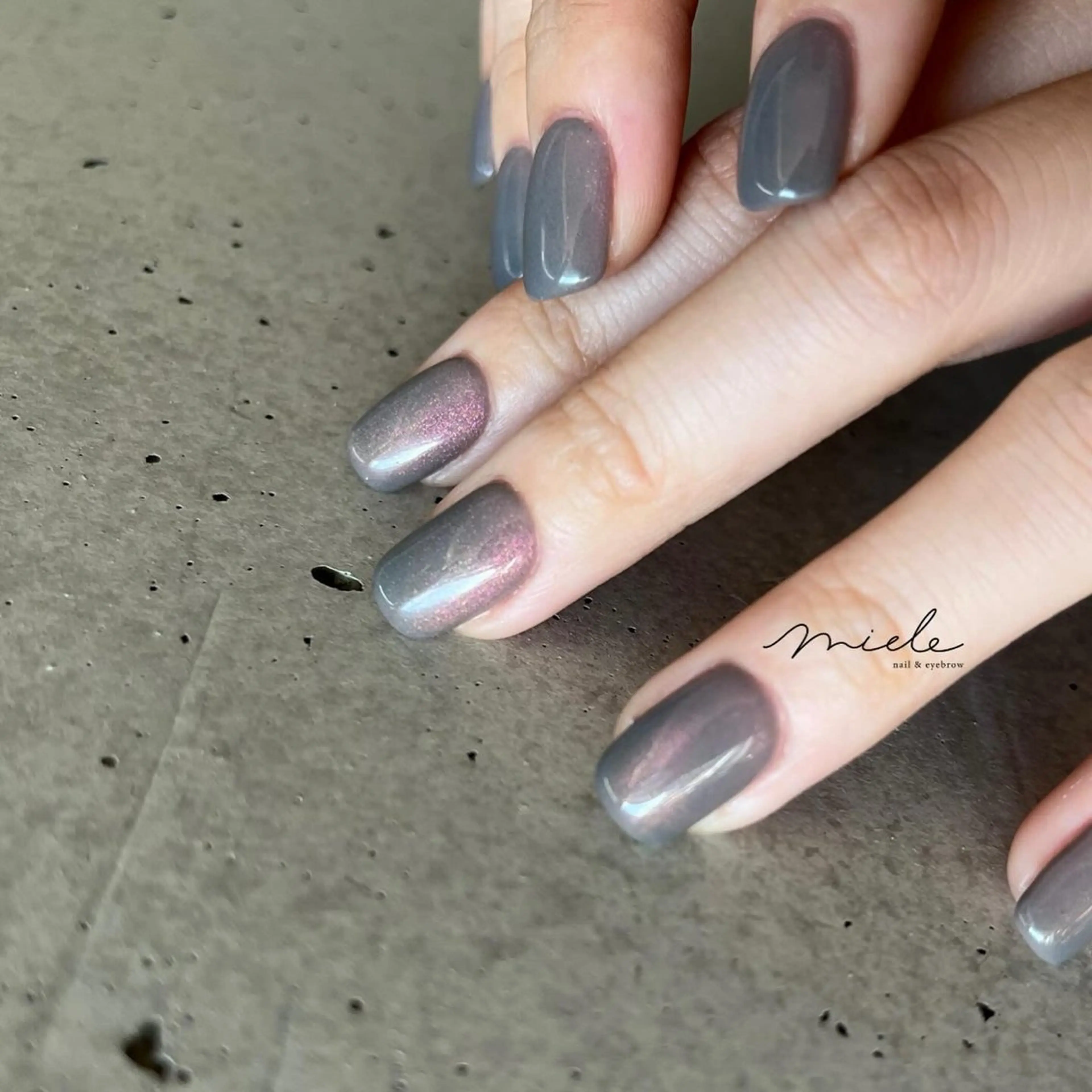ネイル ハンドネイル miele【ミエレ】 シンプル一癖のネイルデザイン