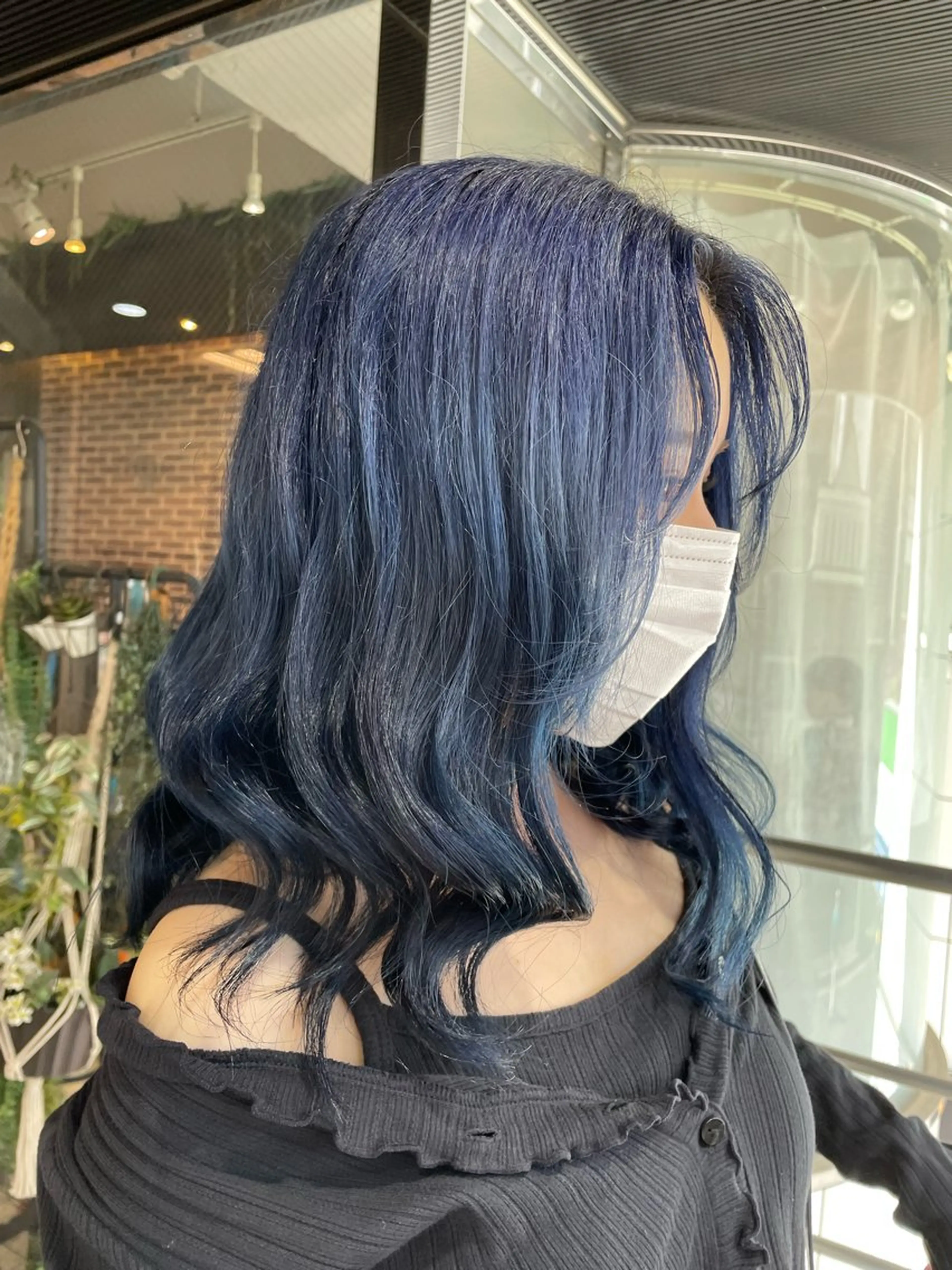 ミディアム カラー Rei/ 縮毛矯正/ ハイライトカラー募集のヘアスタイル