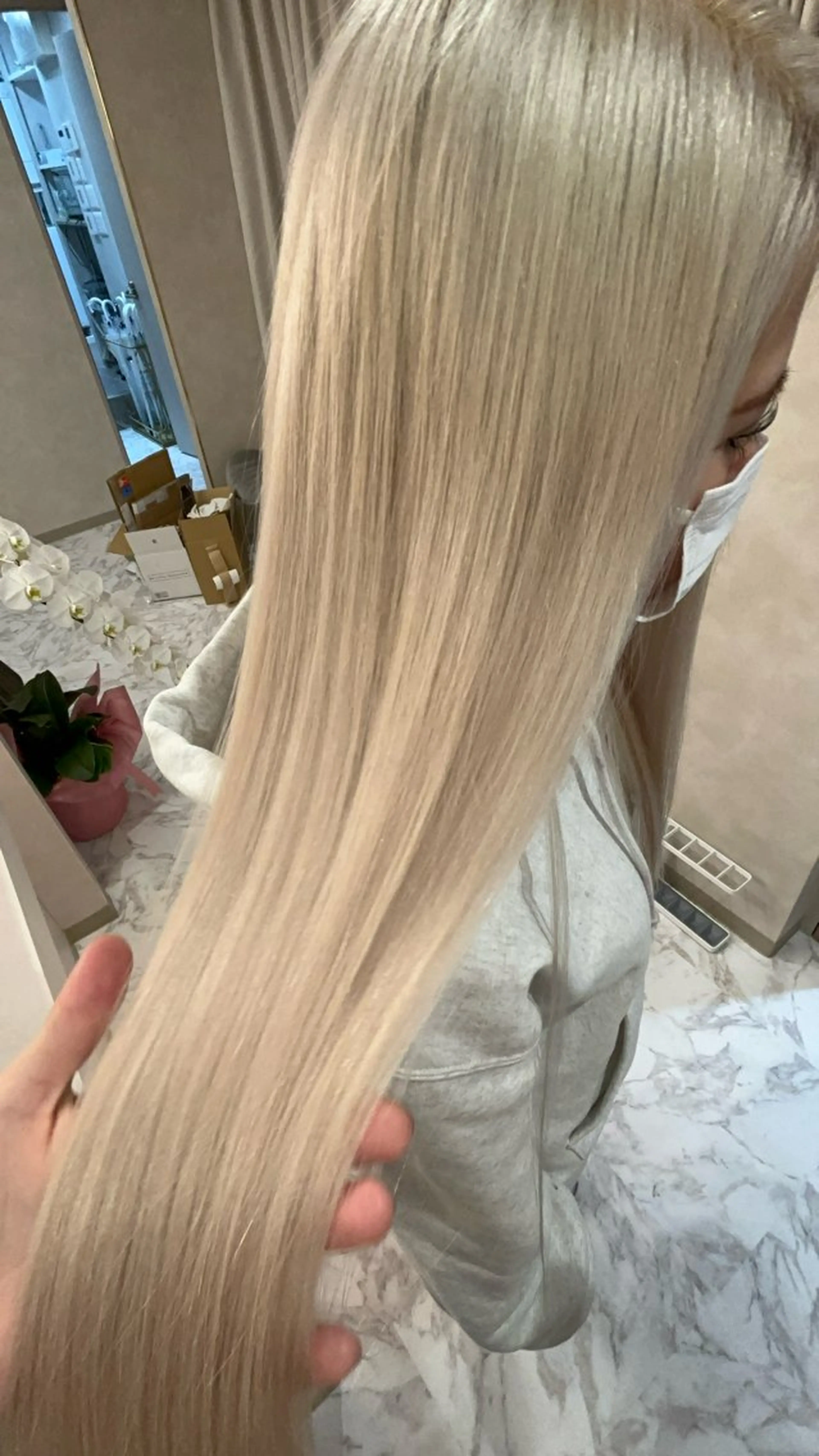 カラー ANKH CROSS渋谷所属・ankh cross ひかるのヘアスタイル