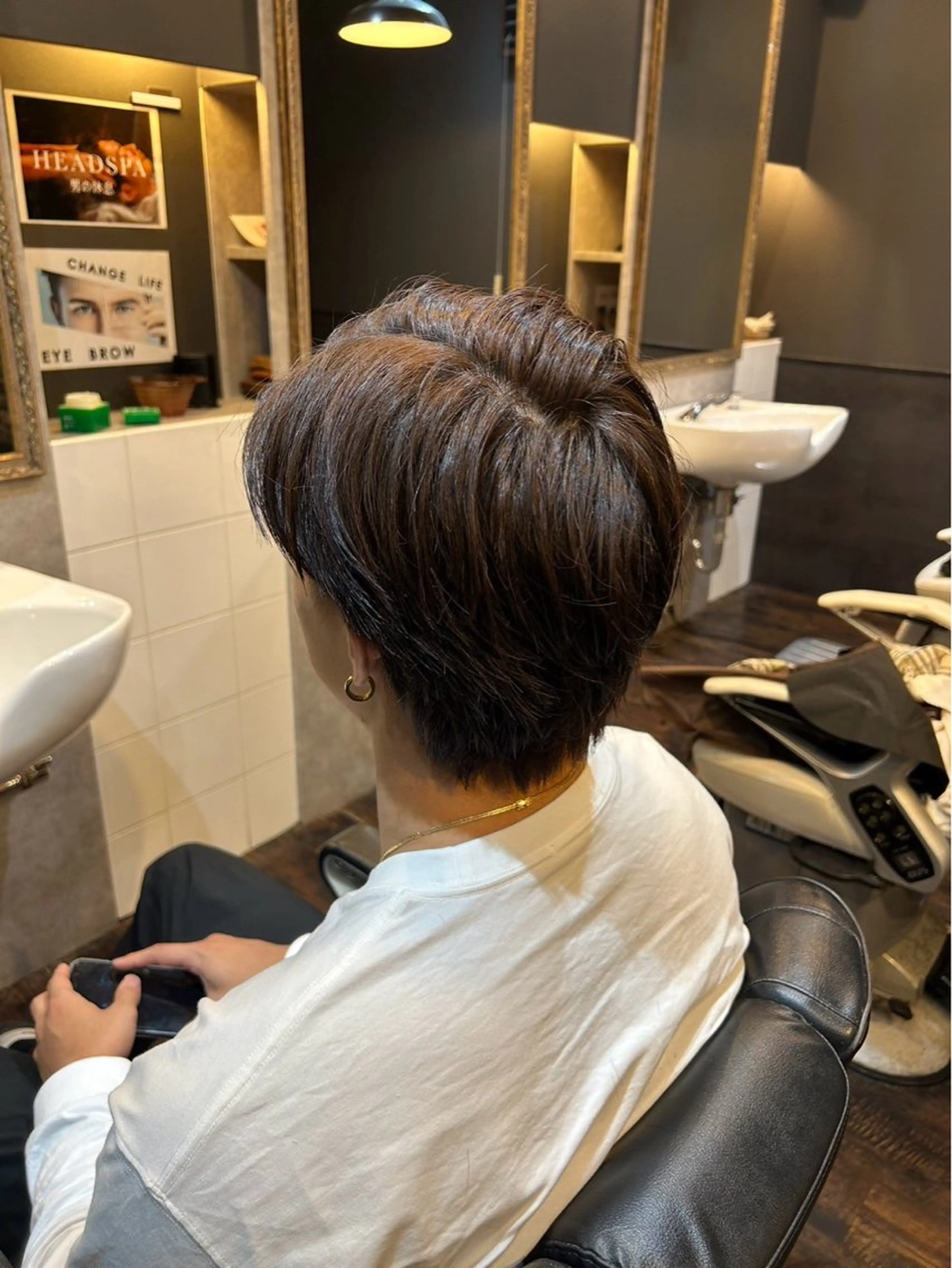 ミディアム メンズ カット Smile hair浦和本店所属・🌟夜から通える🌟 メンズ専門店長RENのヘアスタイル