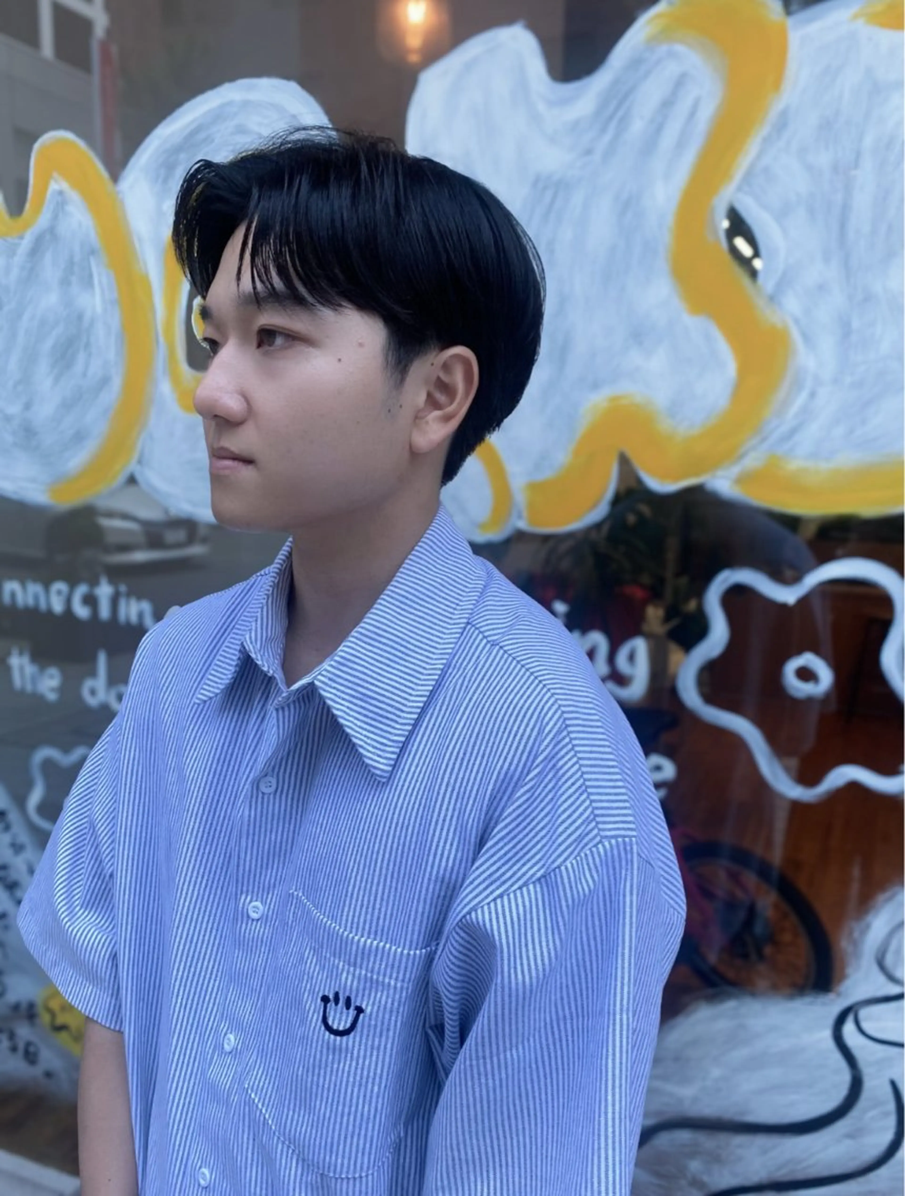 ショート メンズ THE DOTS【ザ ドッツ】所属・C H I H A R Uのヘアスタイル