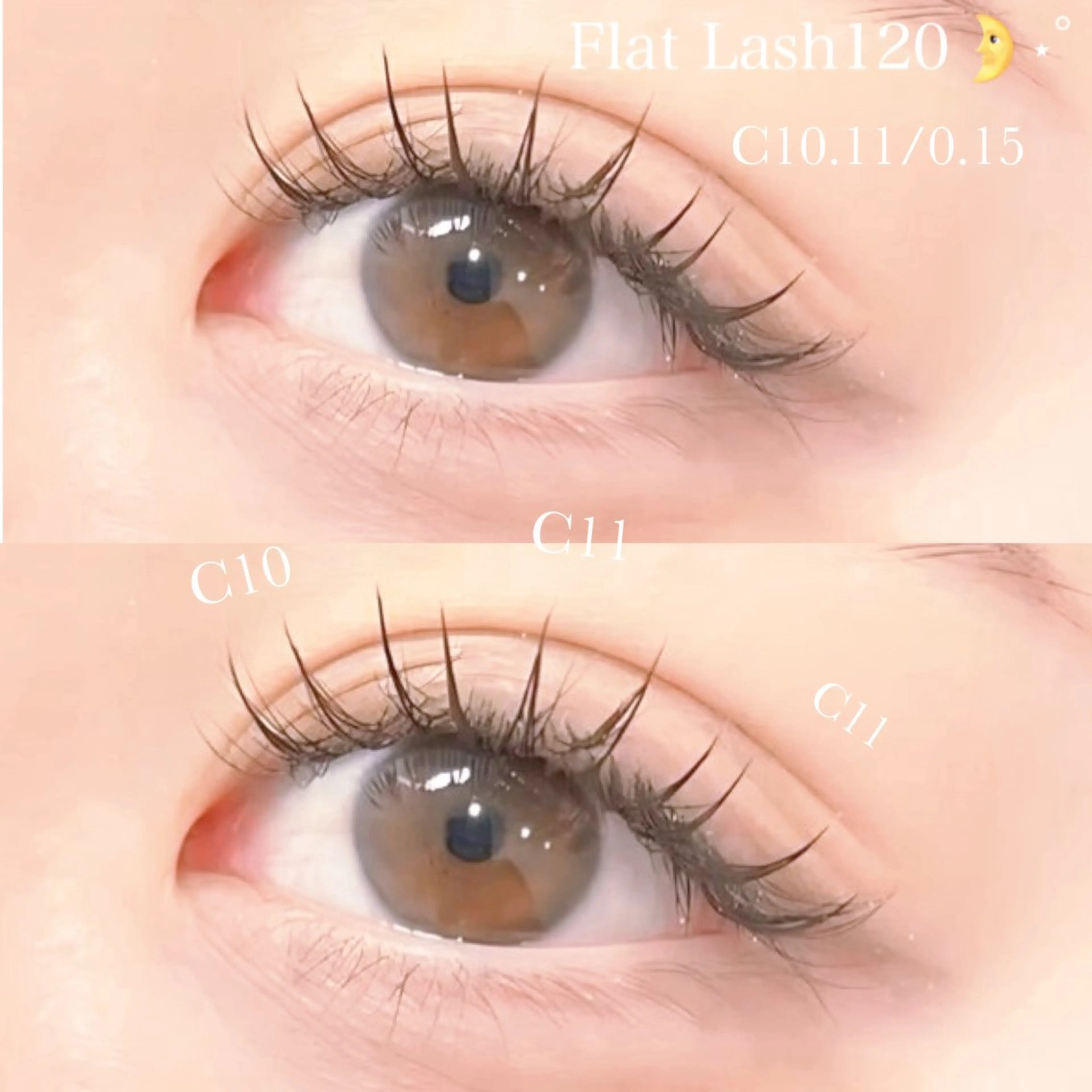 マツエク・マツパ フラットラッシュ 韓国風マツエク パリジェンヌラッシュリフト 下まつげエクステ 一重×まつ毛パーマ Rairia momoka🎀✨のマツエク・マツパデザイン