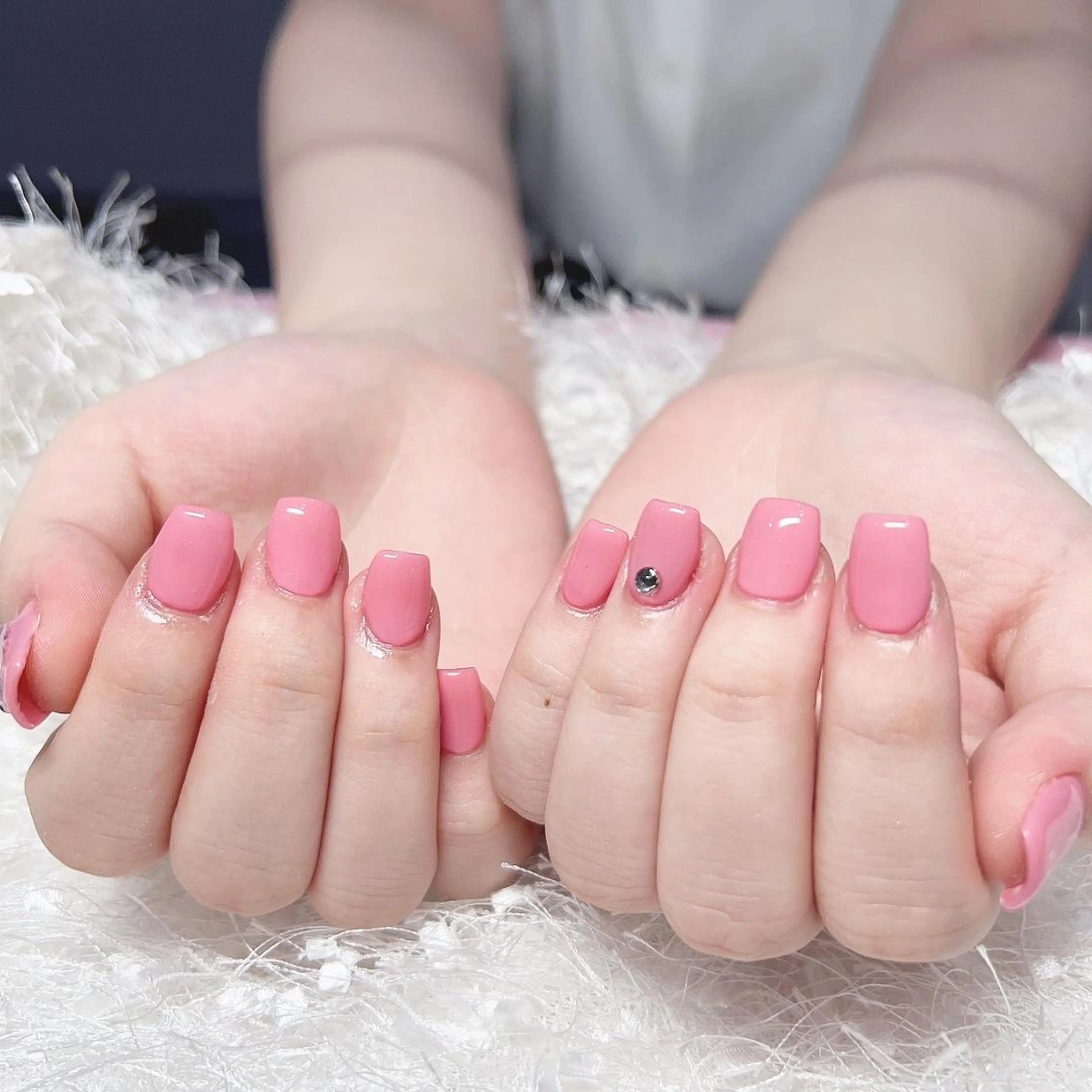 ネイル 長さ出し ジェルネイル グラデーション 韓国ネイル マグネットネイル ハンドネイル Nail&eye Belire 新宿のネイルデザイン