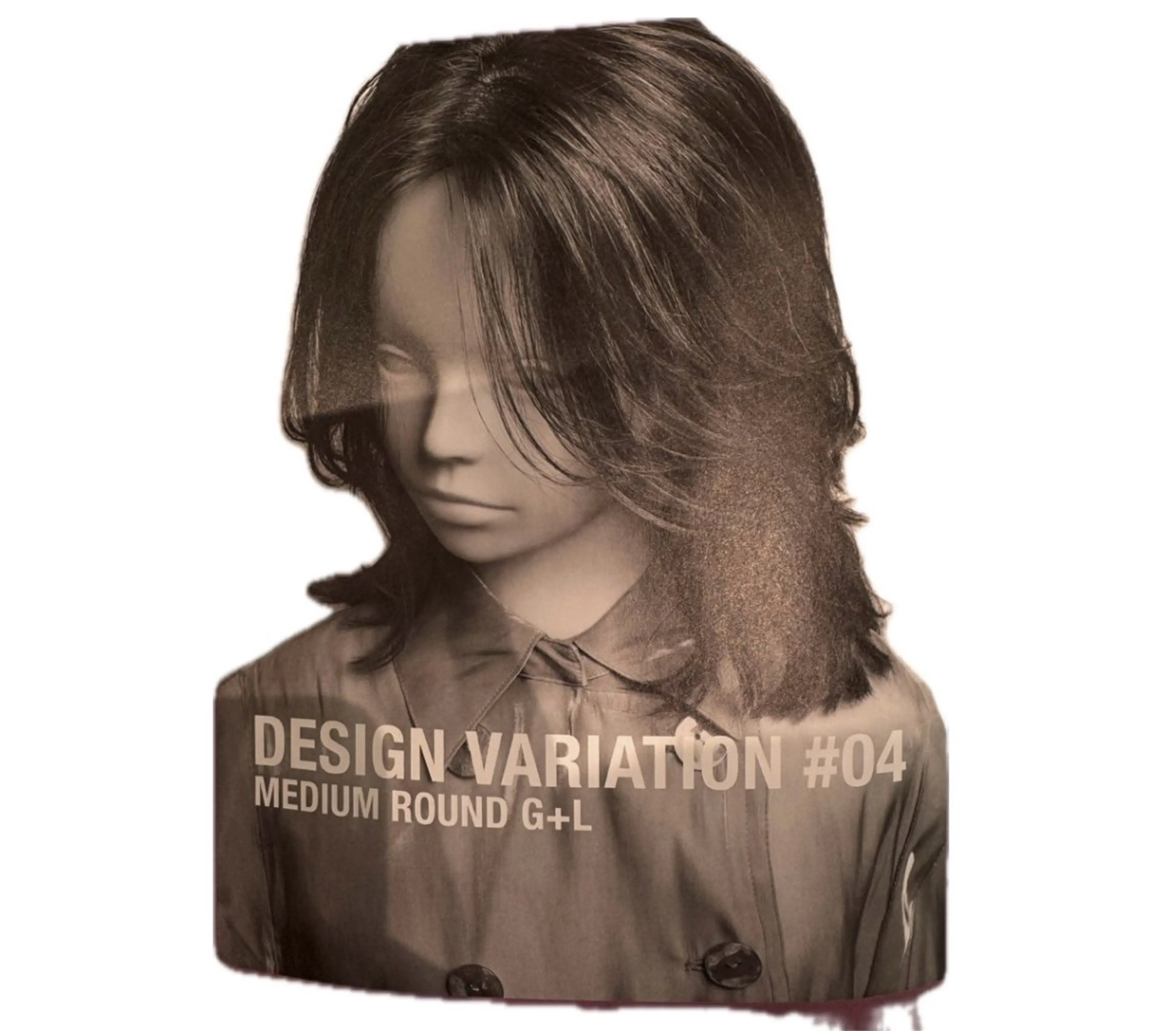 レイヤーカットの写真