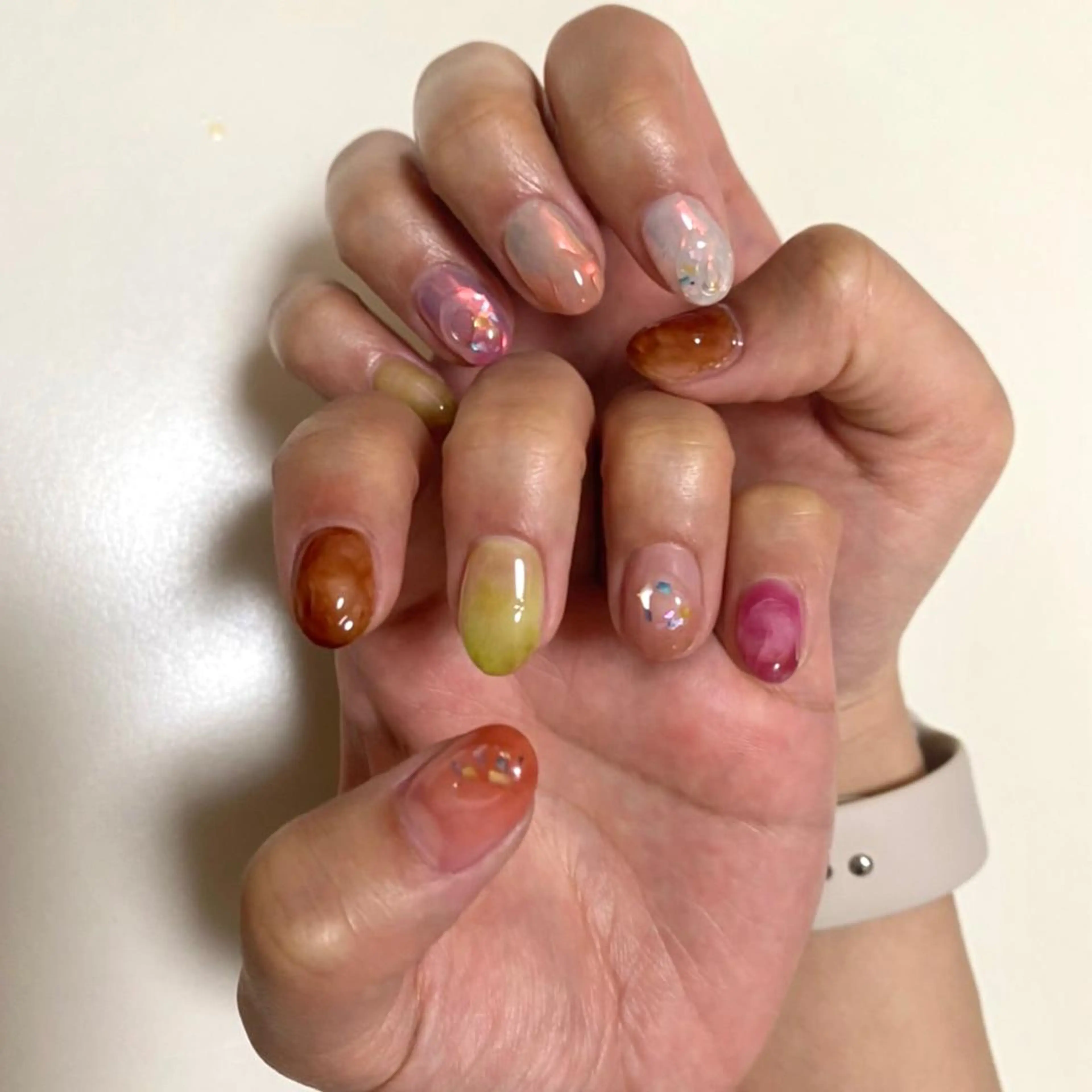 ネイル GO TODAY シェアサロン 表参道Colore店所属・K. Ayanaのネイルデザイン