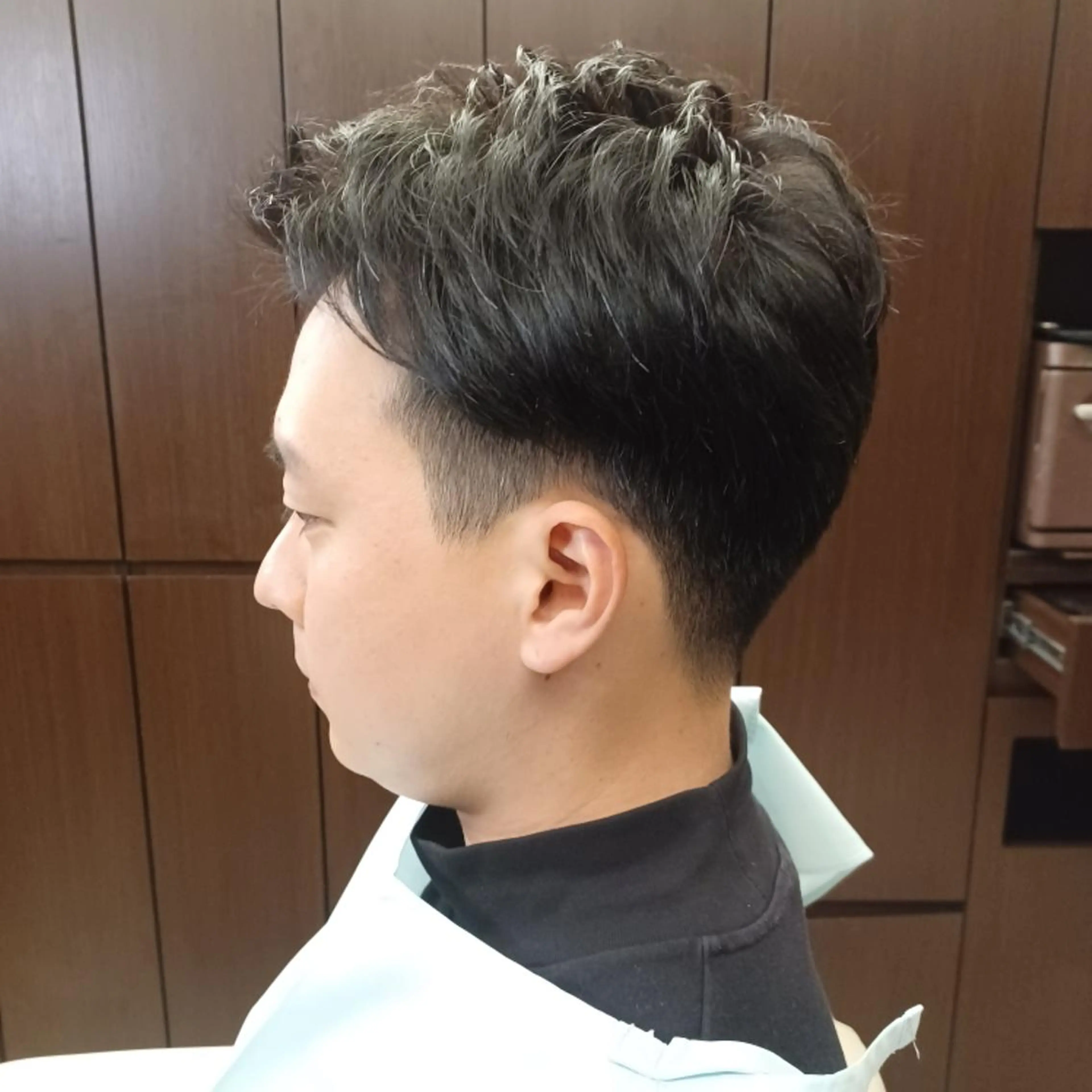 ショート メンズ BARBER 　STAG所属・BARBERSTAG 上拂恭平のヘアスタイル