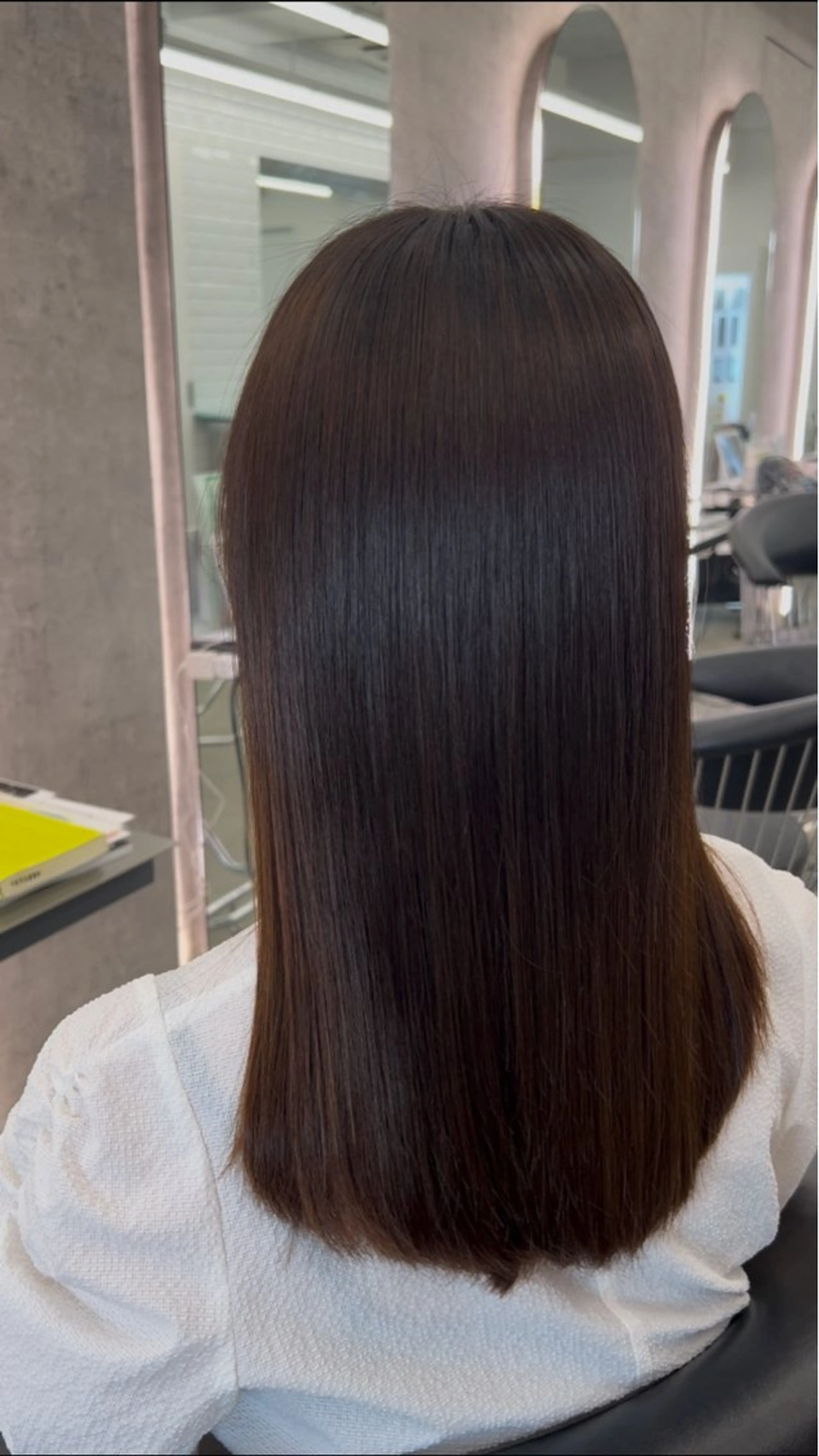 ロング 髪質改善/縮毛矯正 山口蒼太のヘアスタイル