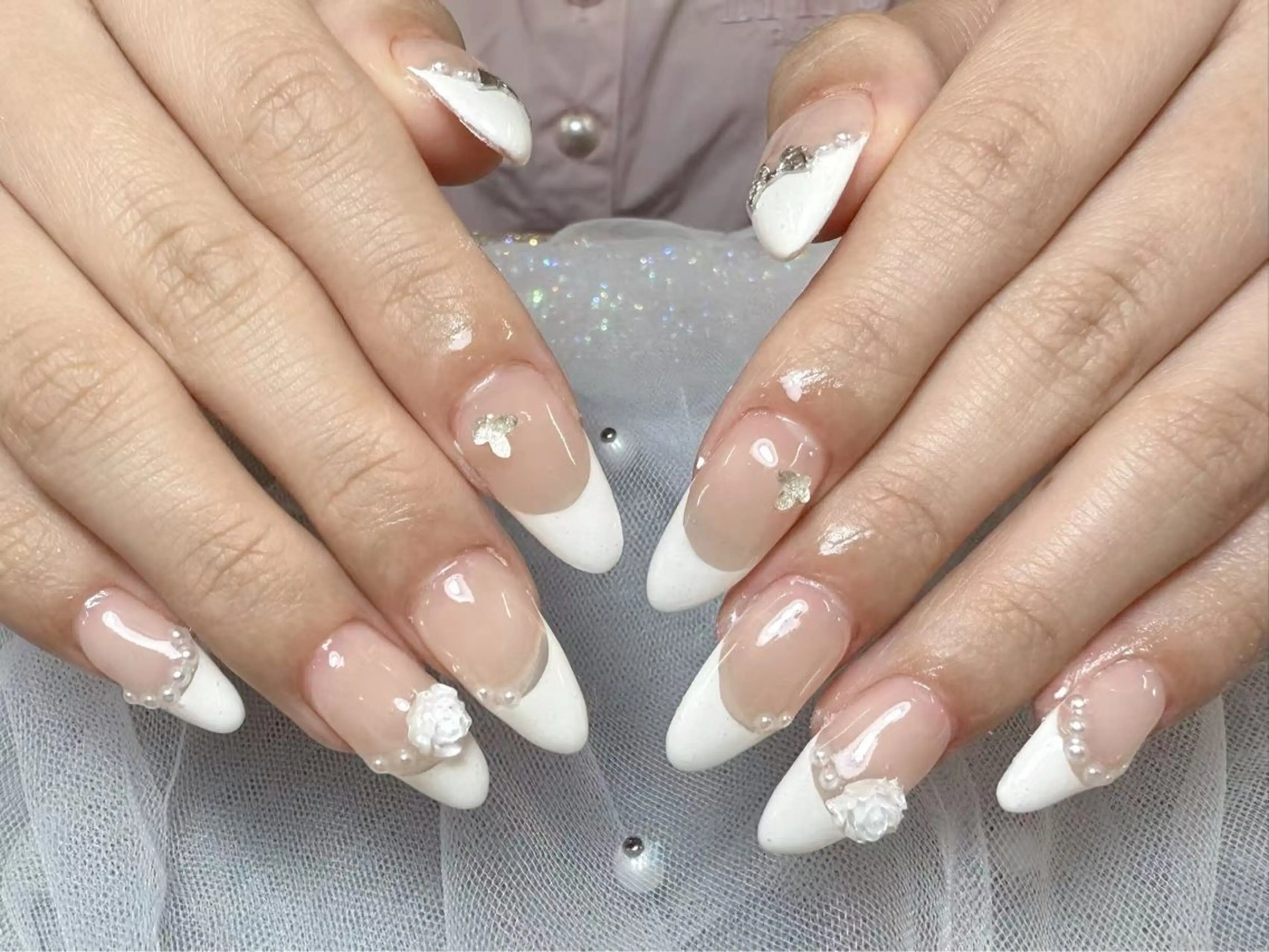 ネイル ハンドネイル 🐰Lemode🤍 パラジェル取扱店のネイルデザイン