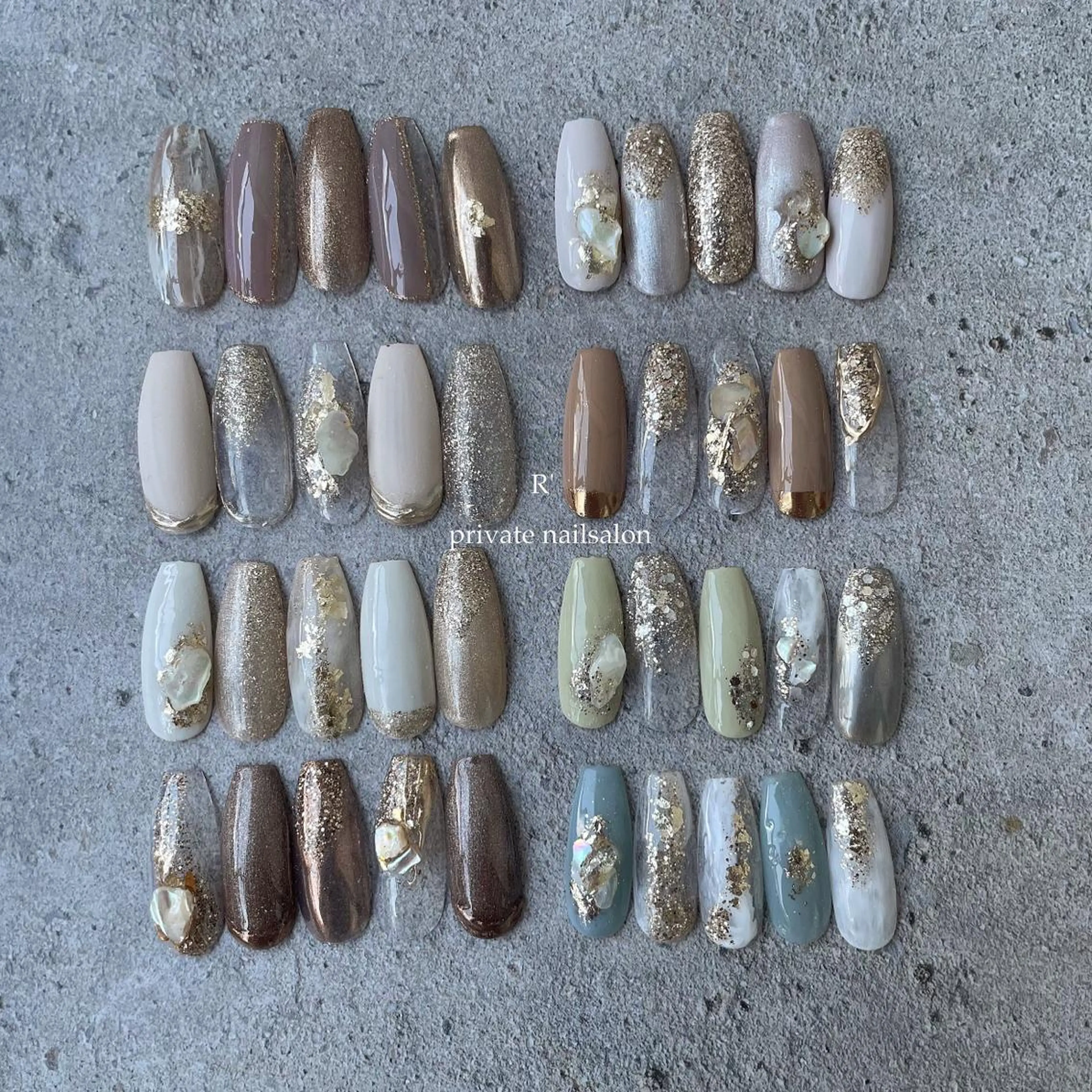 ネイル Bersinar nail所属・Bersinar nail(rina)のネイルデザイン