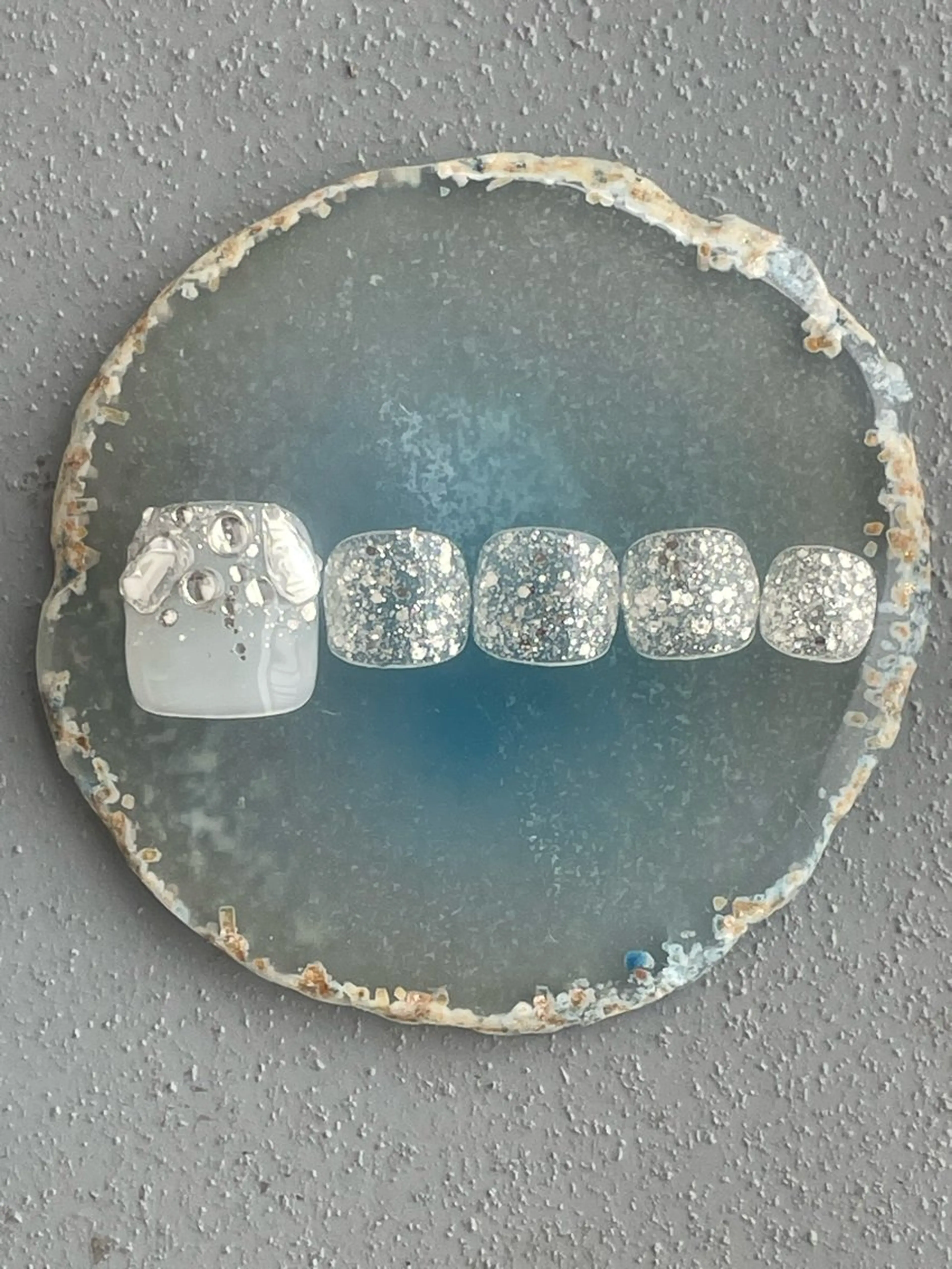 ネイル フットネイル キラキラネイル フットネイル koto nails所属・koto nailsのネイルデザイン