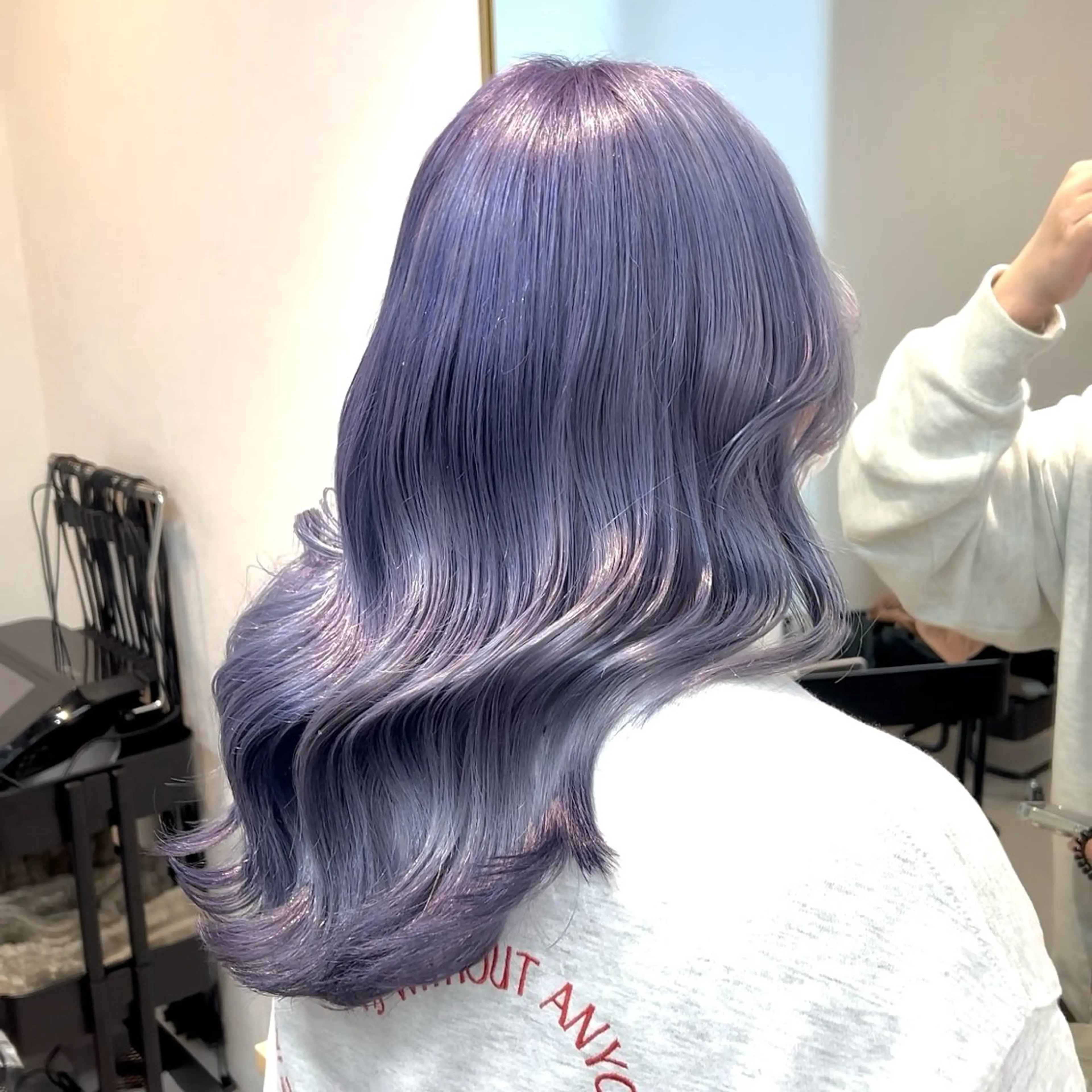 セミロング カラー カット ヘアカラー トリートメント ボブ/韓国ボブ/ブリ ーチ/鈴木康平のヘアスタイル