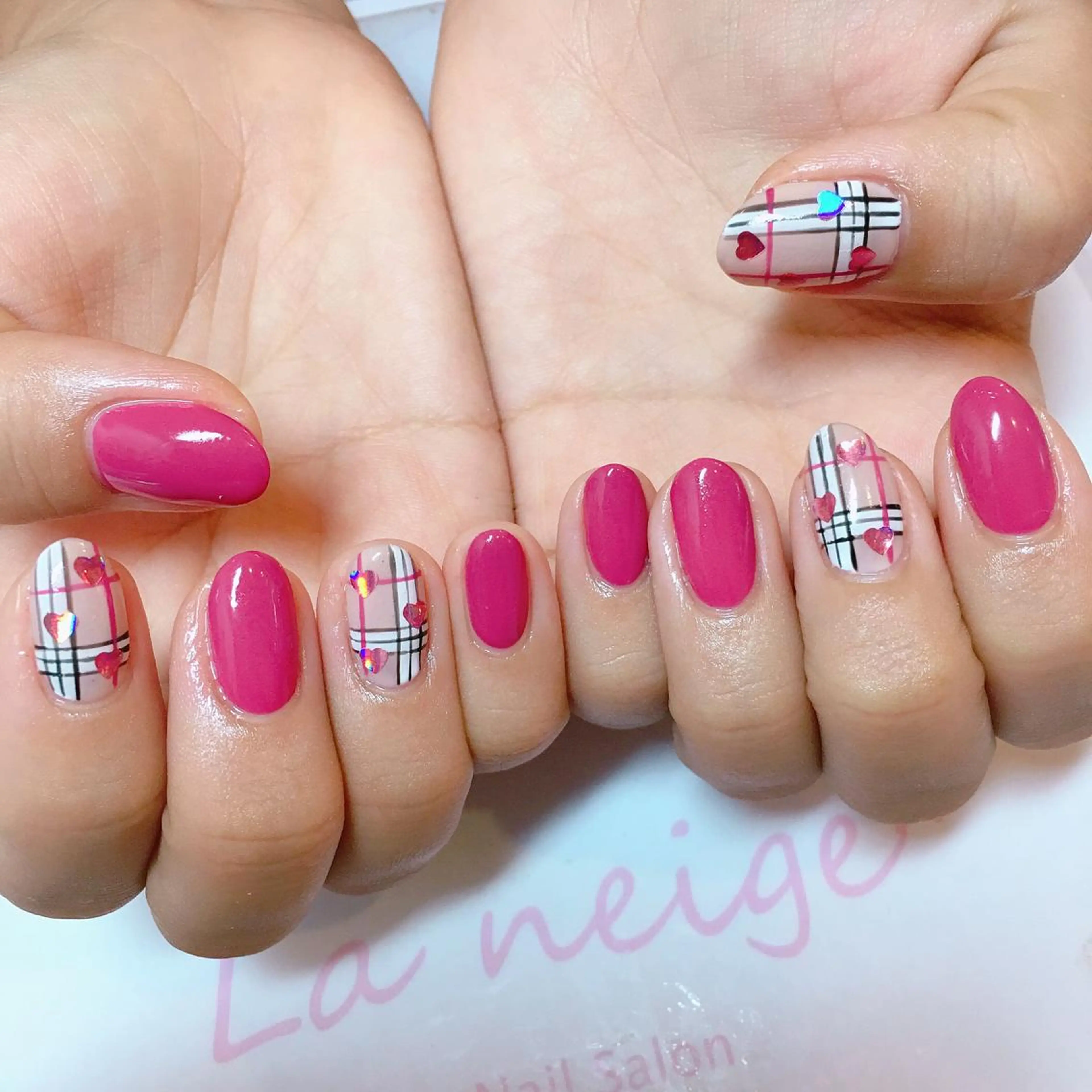 ネイル La neige* yuki 🥯🍑のネイルデザイン