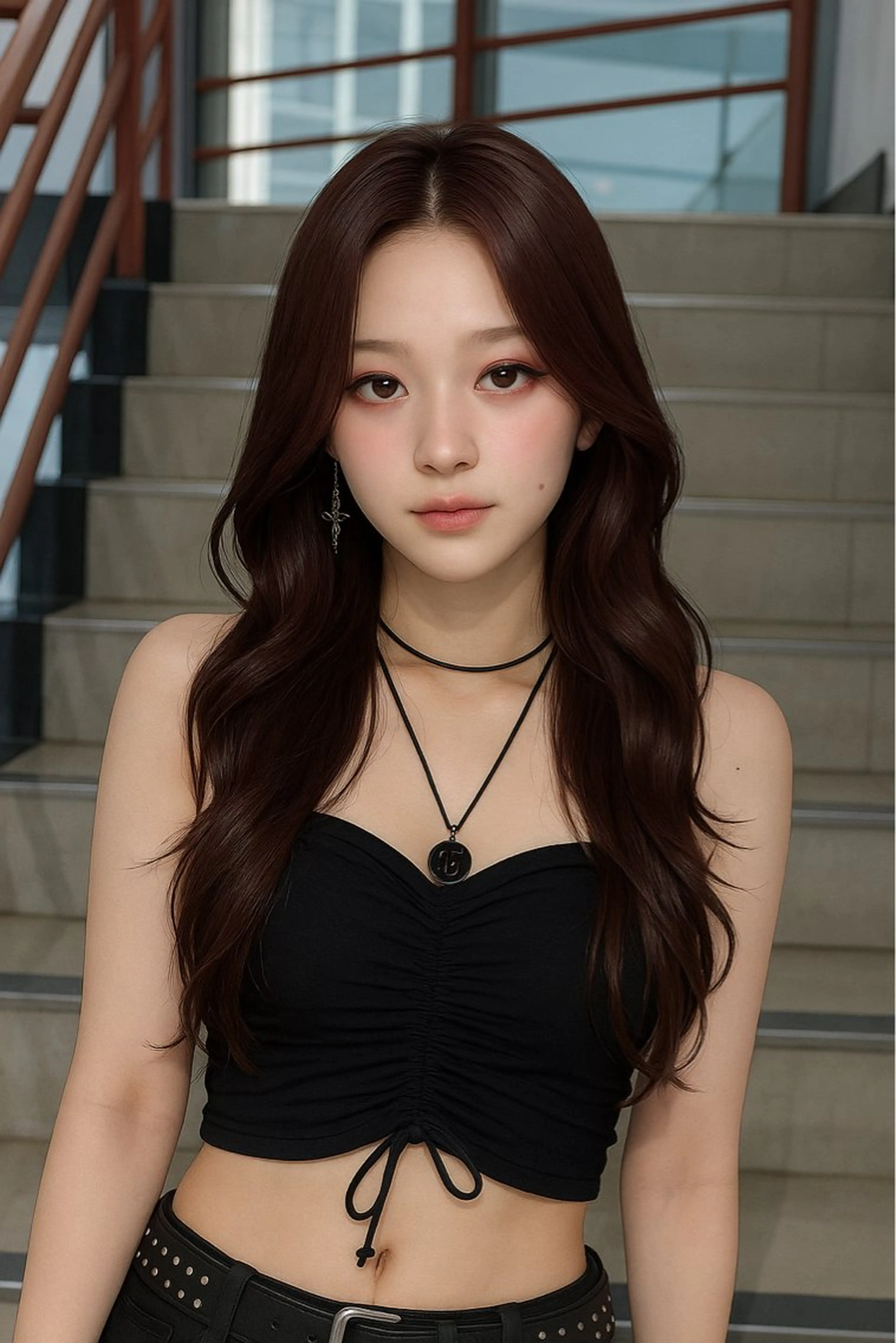 セミロング カラー カット トリートメント ヘアセット 🐉銀座/レイヤーカ ット髪質改善/RYUのヘアスタイル