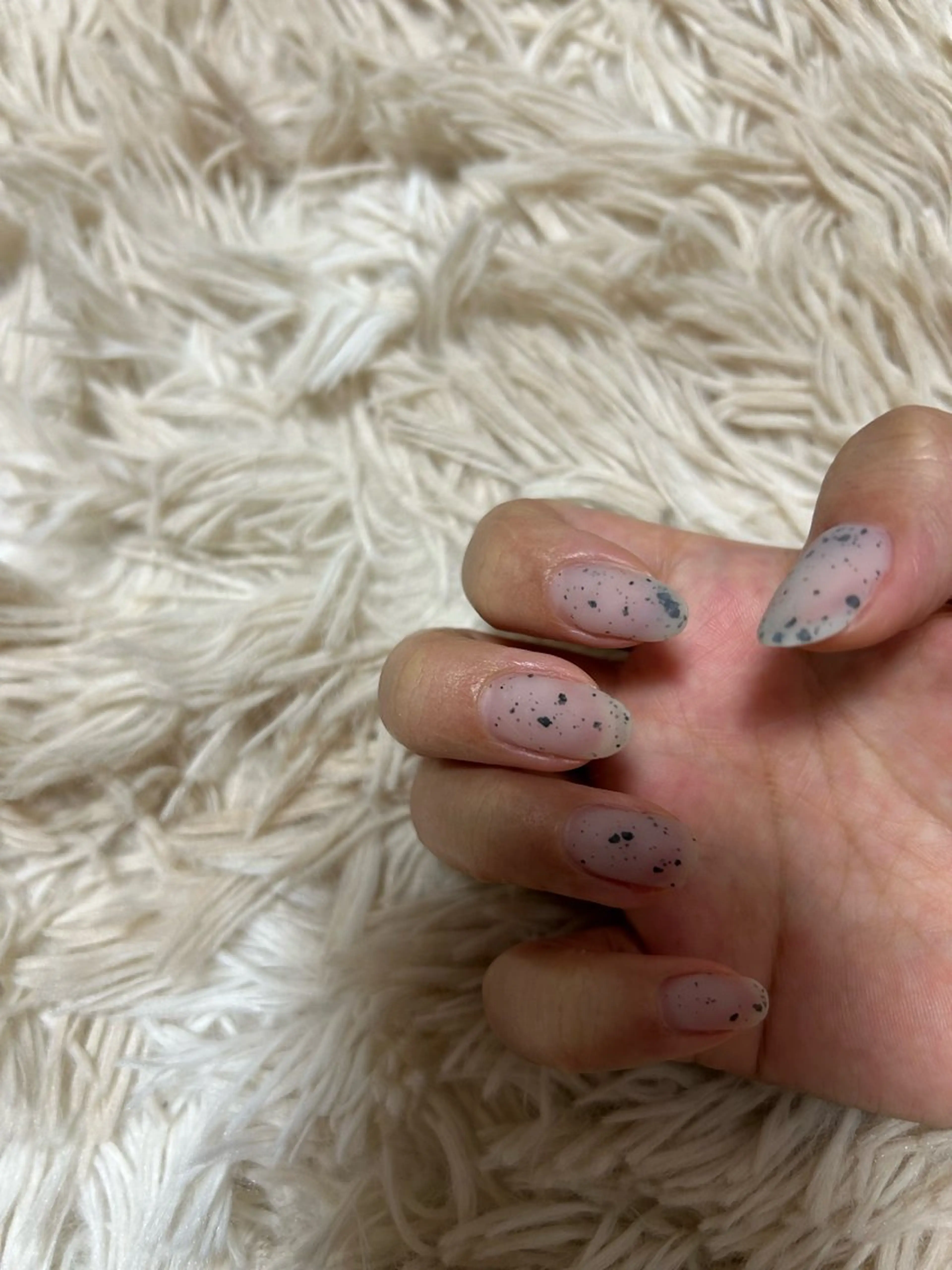 ネイル マットネイル ニュアンスネイル ハンドネイル 自宅サロン♡ Mamiのネイルデザイン