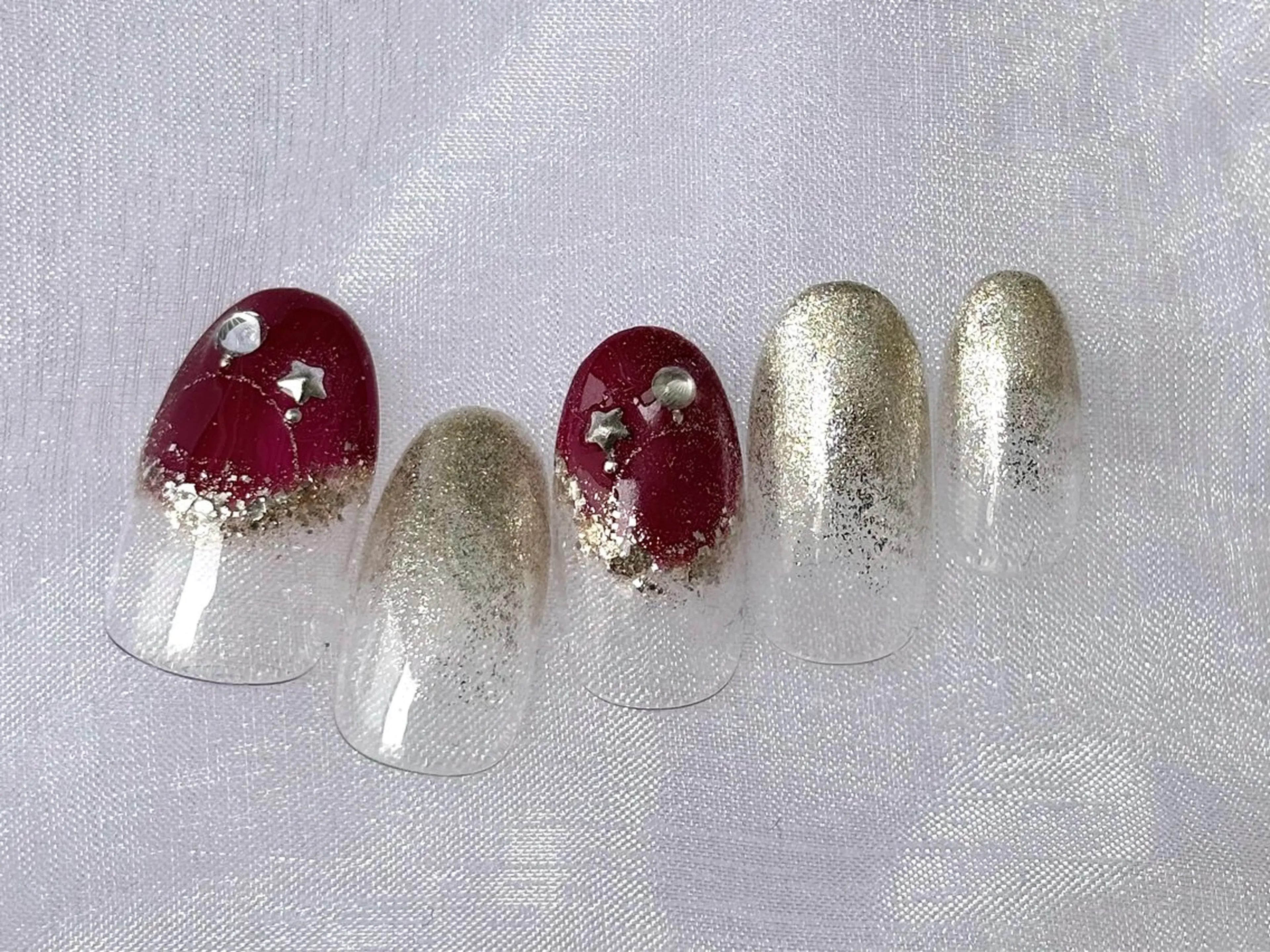 ネイル ハンドネイル トップネイリスト Ribbon立川店のネイルデザイン