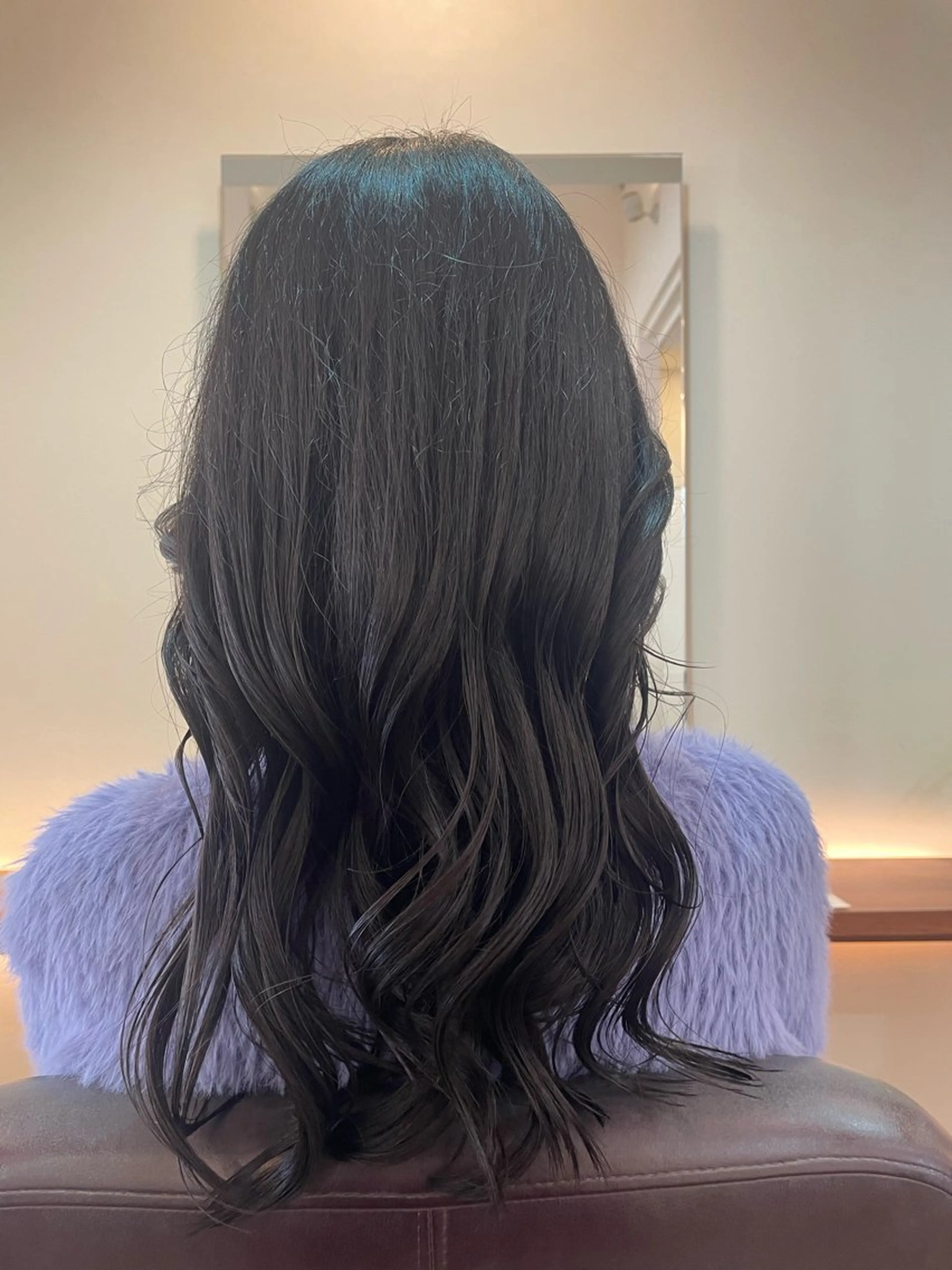 ロング 平 真亜里のヘアスタイル