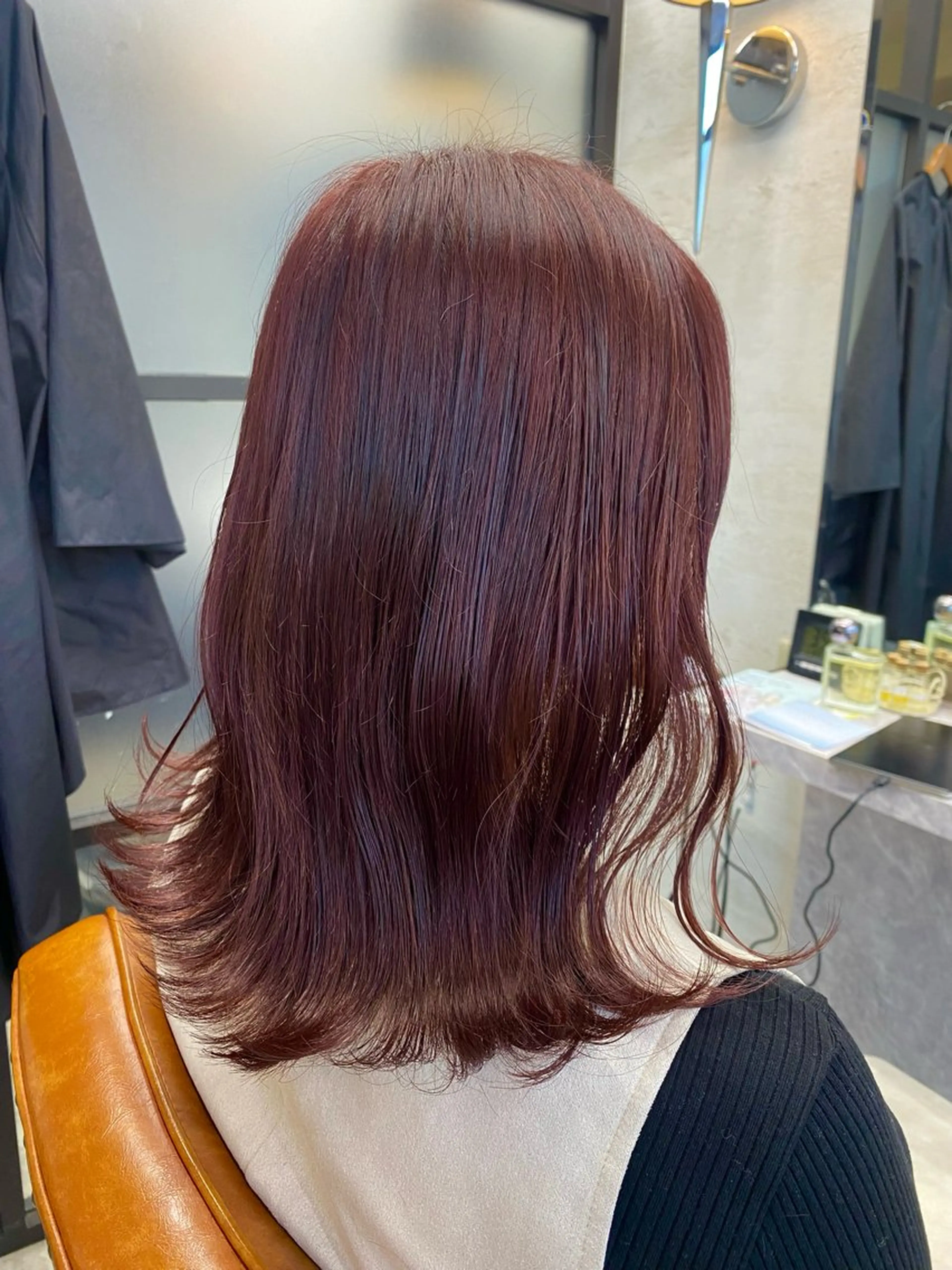 ミディアム カラー ヘアカラー 🍓小野 紗由美🍓のヘアスタイル