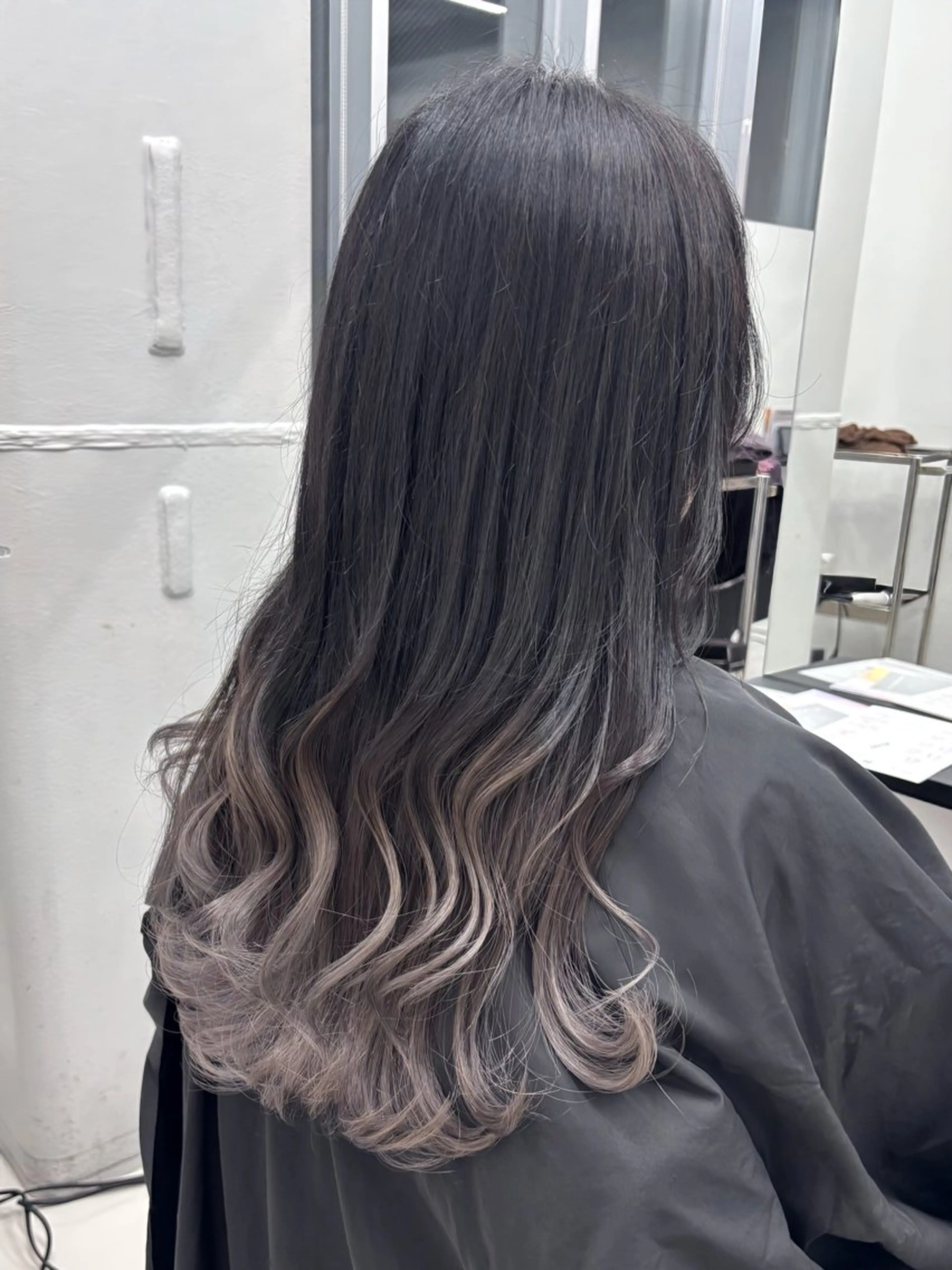 ミディアム カラー グラデーションカラー ヘアカラー トリートメント ⭐️無料！カット モデル募集⭐️夕貴のヘアスタイル