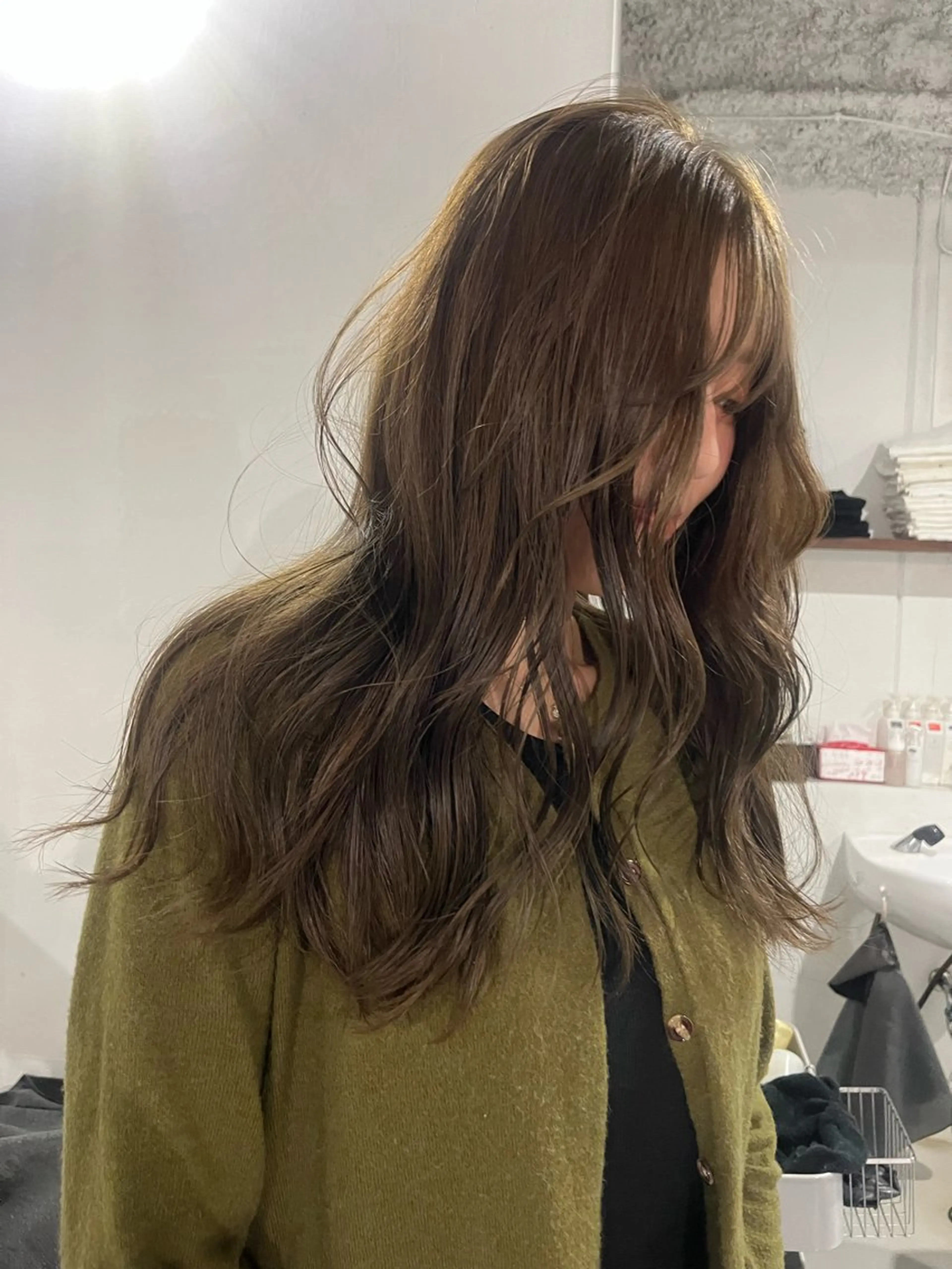 カラー 田代 さつきのヘアスタイル