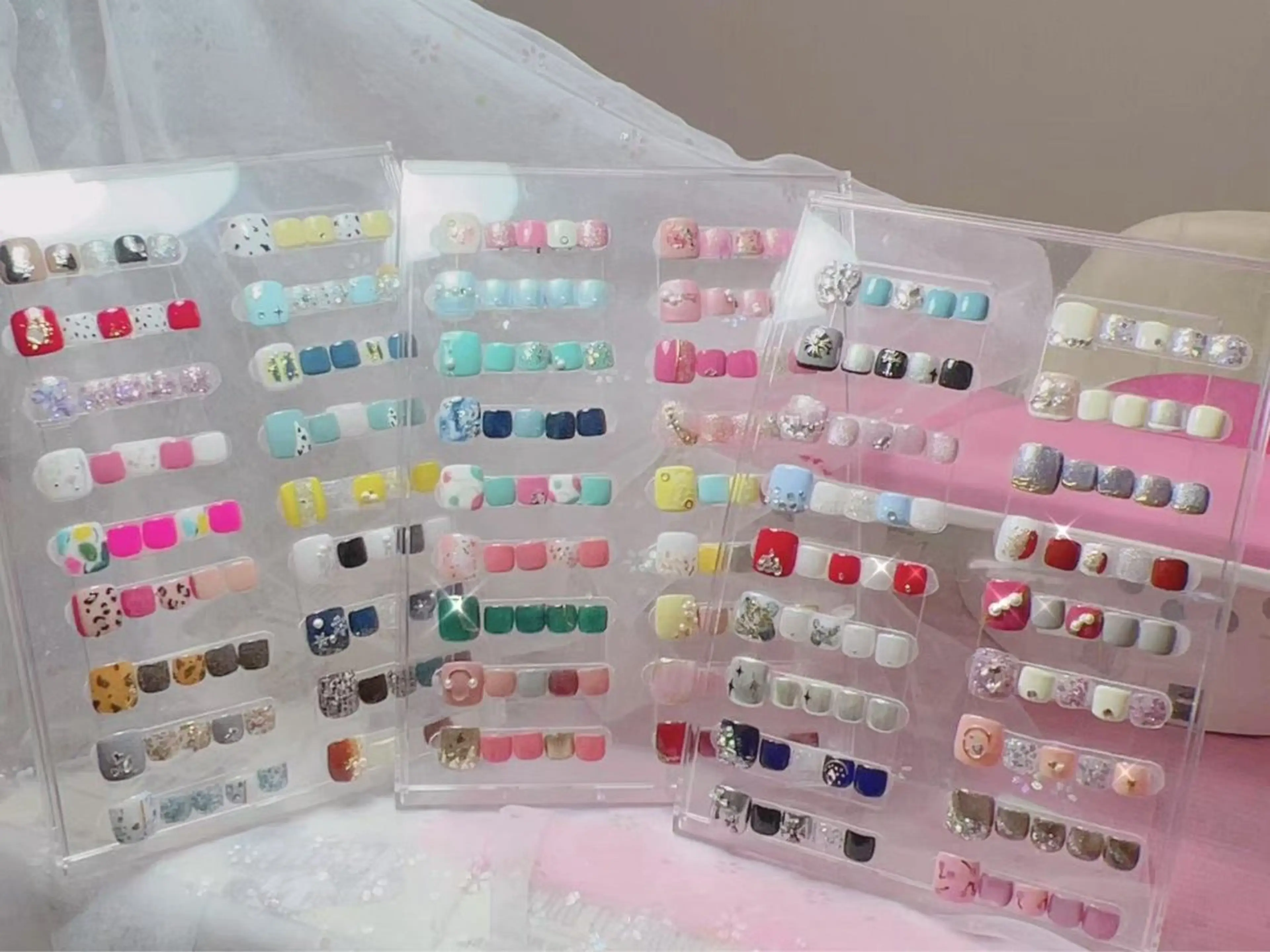 夏季限定 コース カラー500色以上、お好きなカラーを選びいただけますの写真