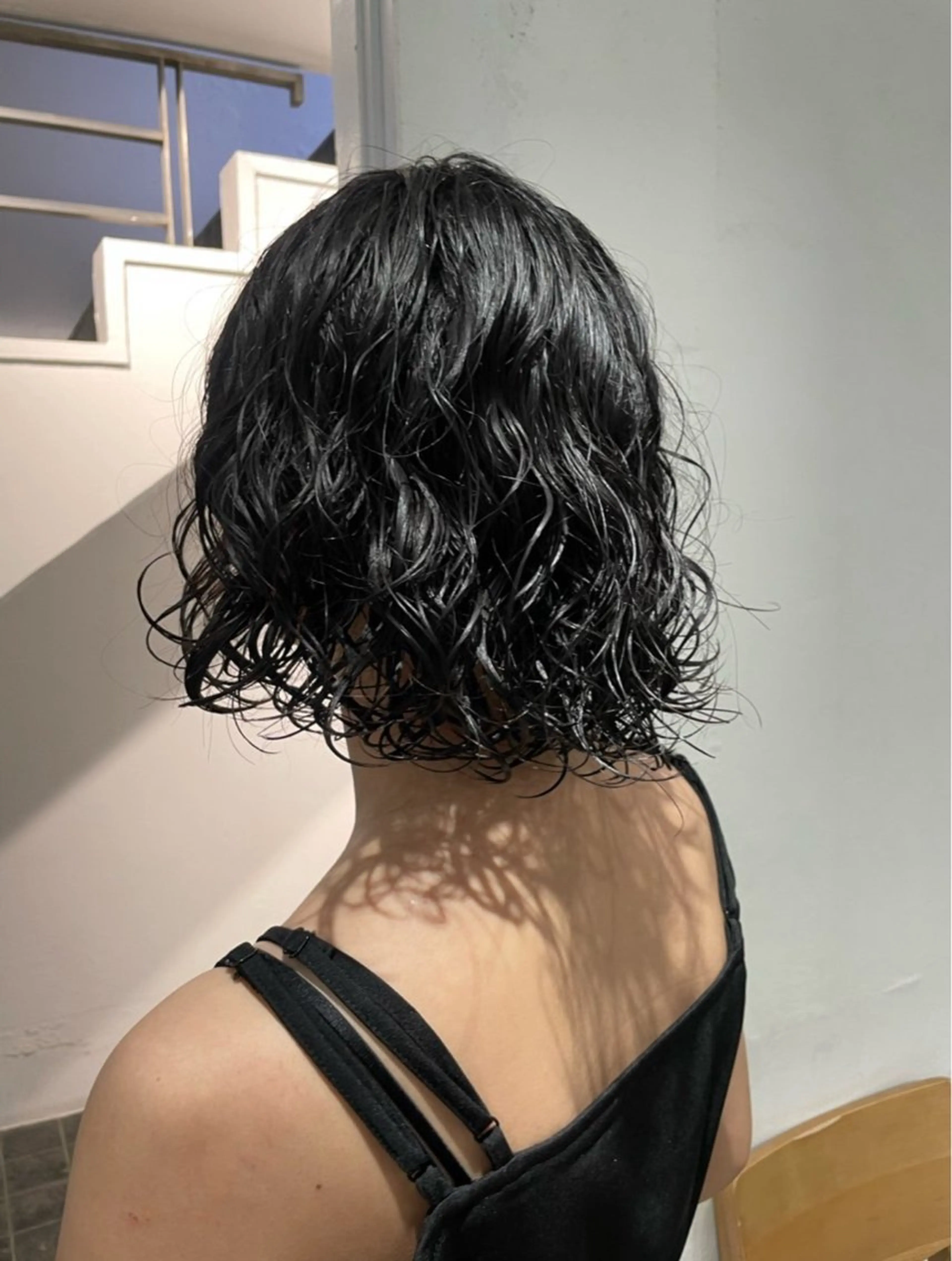 ミディアム パーマ ミディアムパーマ 外国人風カラー プードルパーマ スパイラルパーマ カット パーマ トリートメント スパイラルパーマ 🌐hina⭐️のヘアスタイル