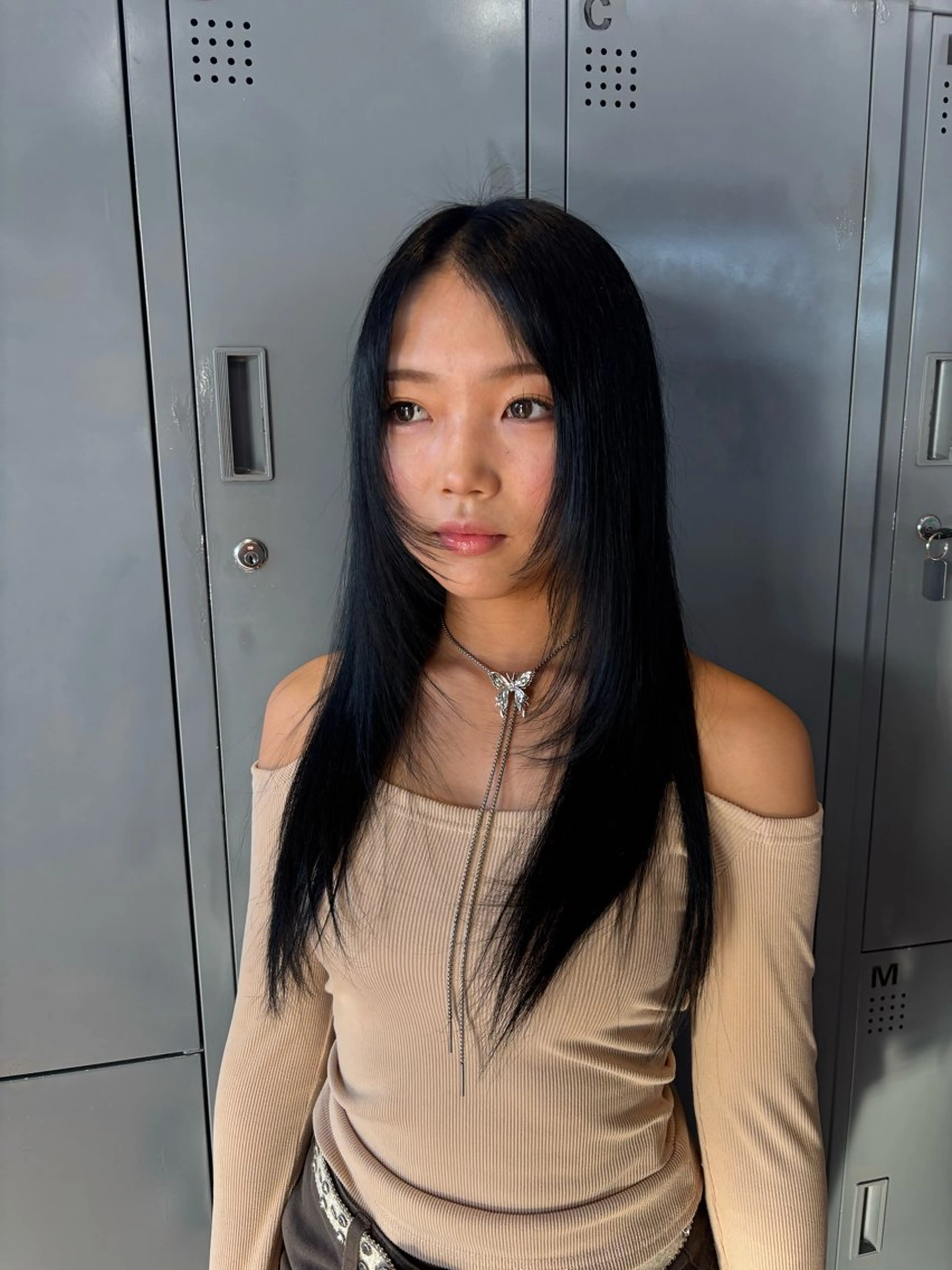 ロング カット ヘアカラー トリートメント ☘️かわいいハイトー ン☘️nonokaのヘアスタイル