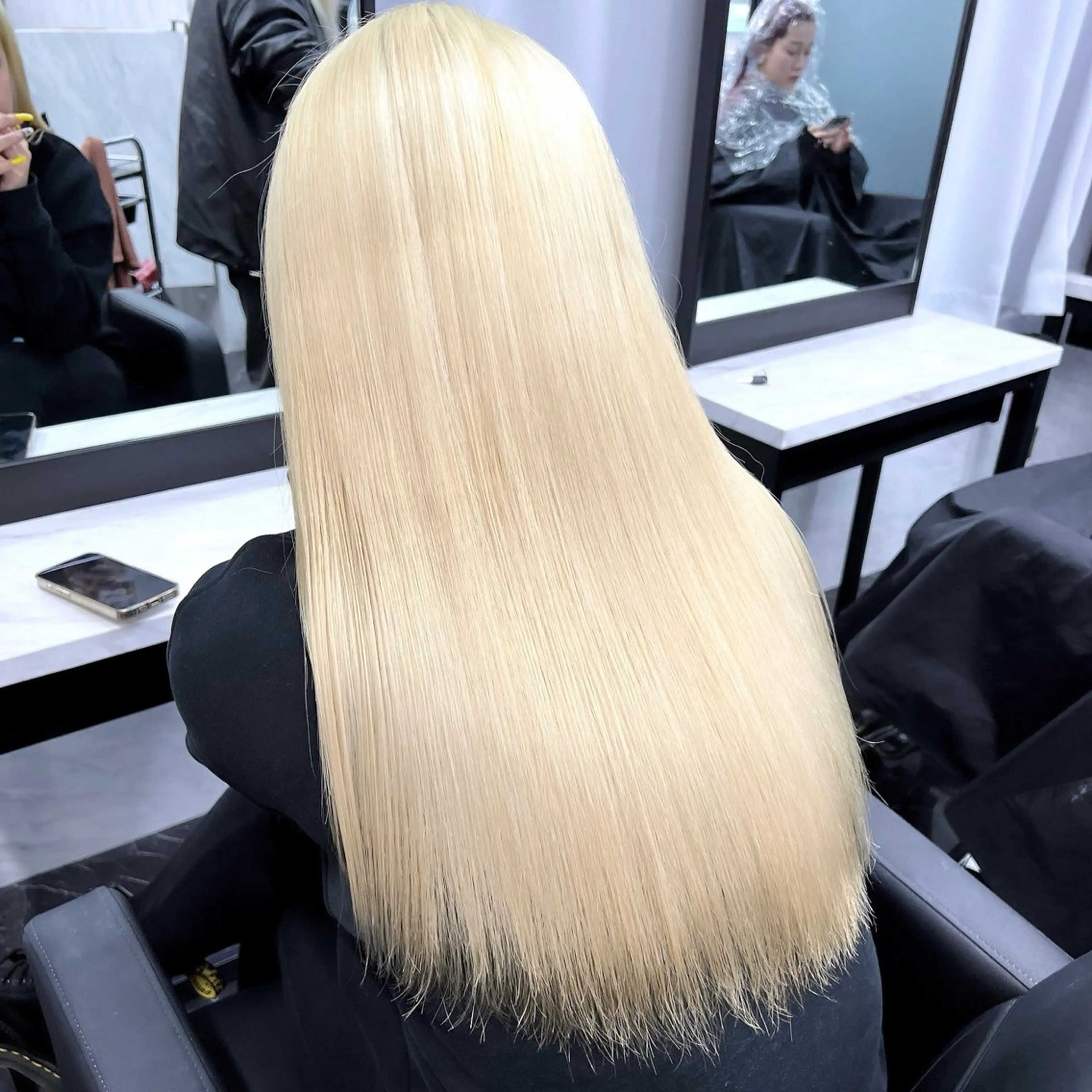 ロング カラー カット ヘアカラー トリートメント 梅田/韓国ヘア/ エクステ🤖ヒナのヘアスタイル