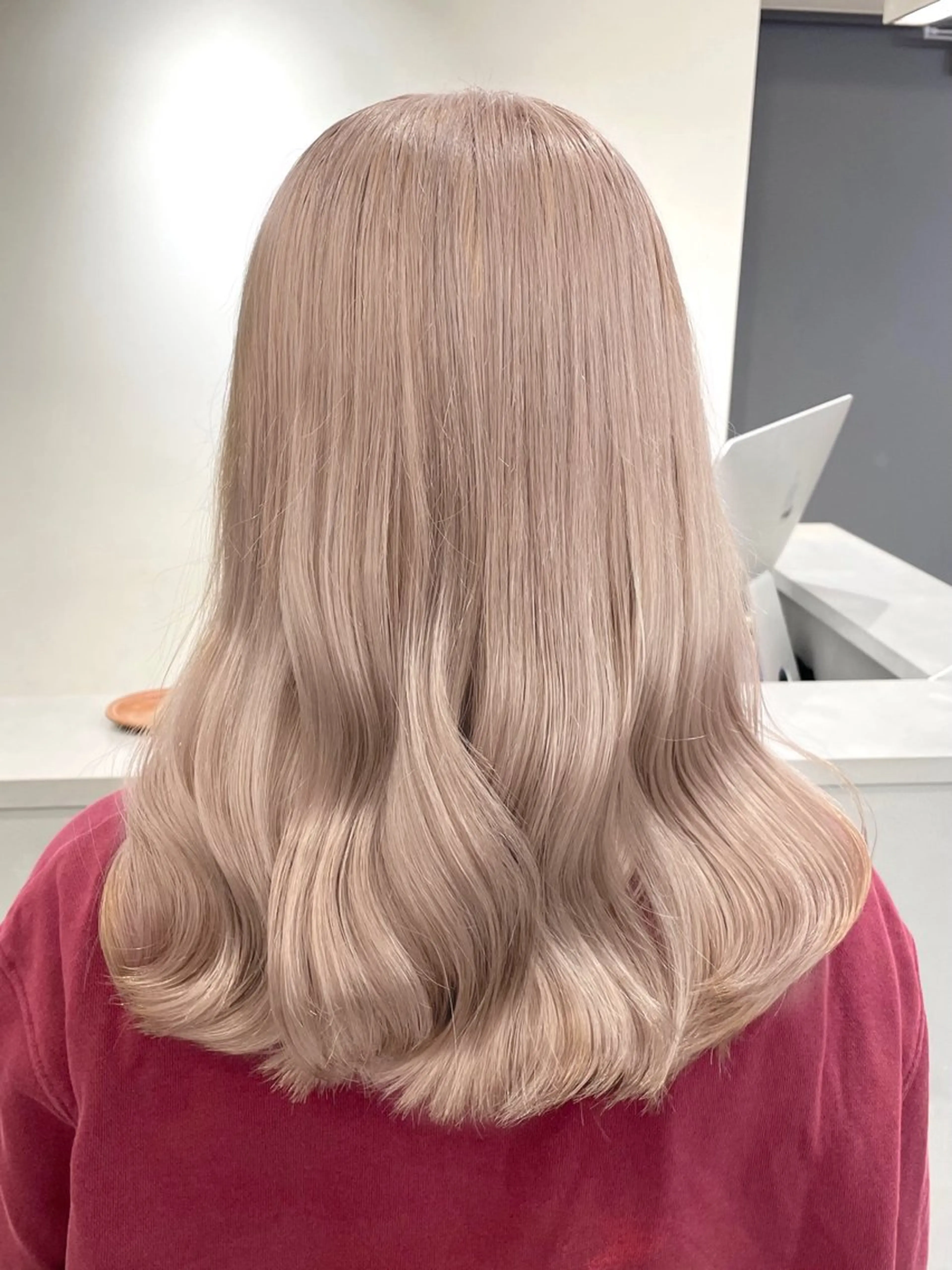 ロング ヘアカラー トリートメント ♡似合わせハイトーン ♡maiのヘアスタイル