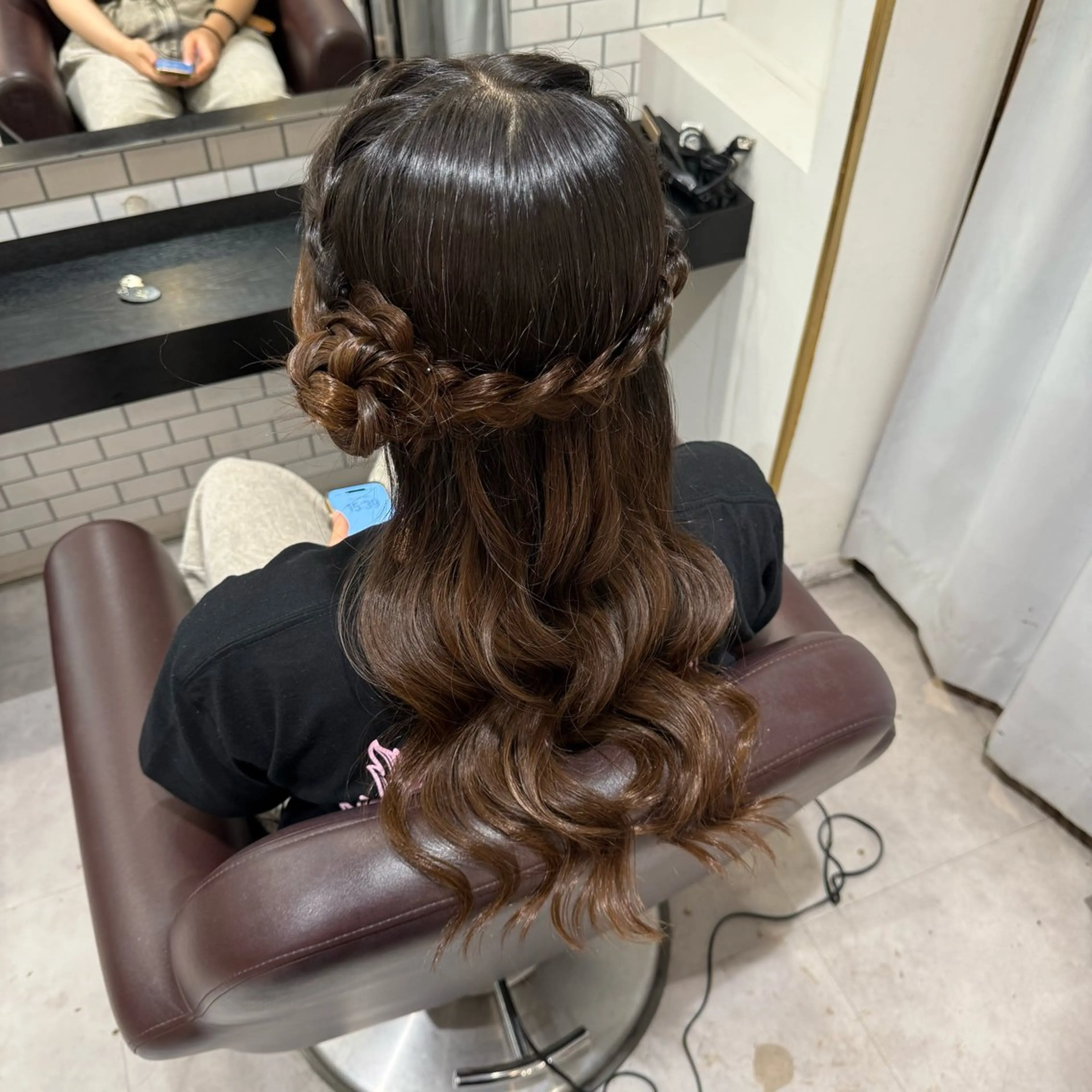ロング ヘアアレンジ ヘアセット 🎀ヘアアレンジ 🎀ななみのヘアスタイル