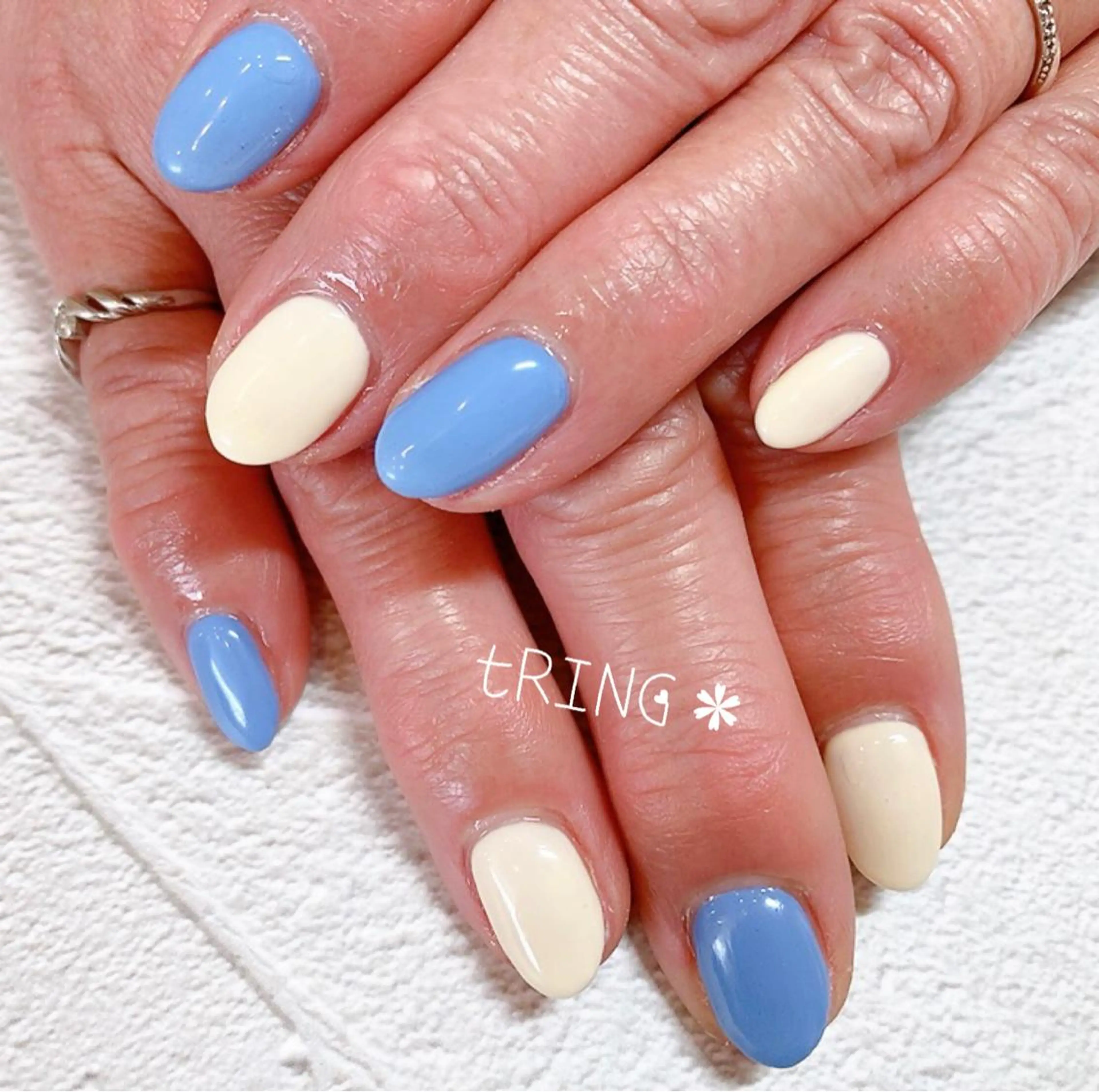 ネイル ハンドネイル tRING＊ しいの木台のネイルデザイン
