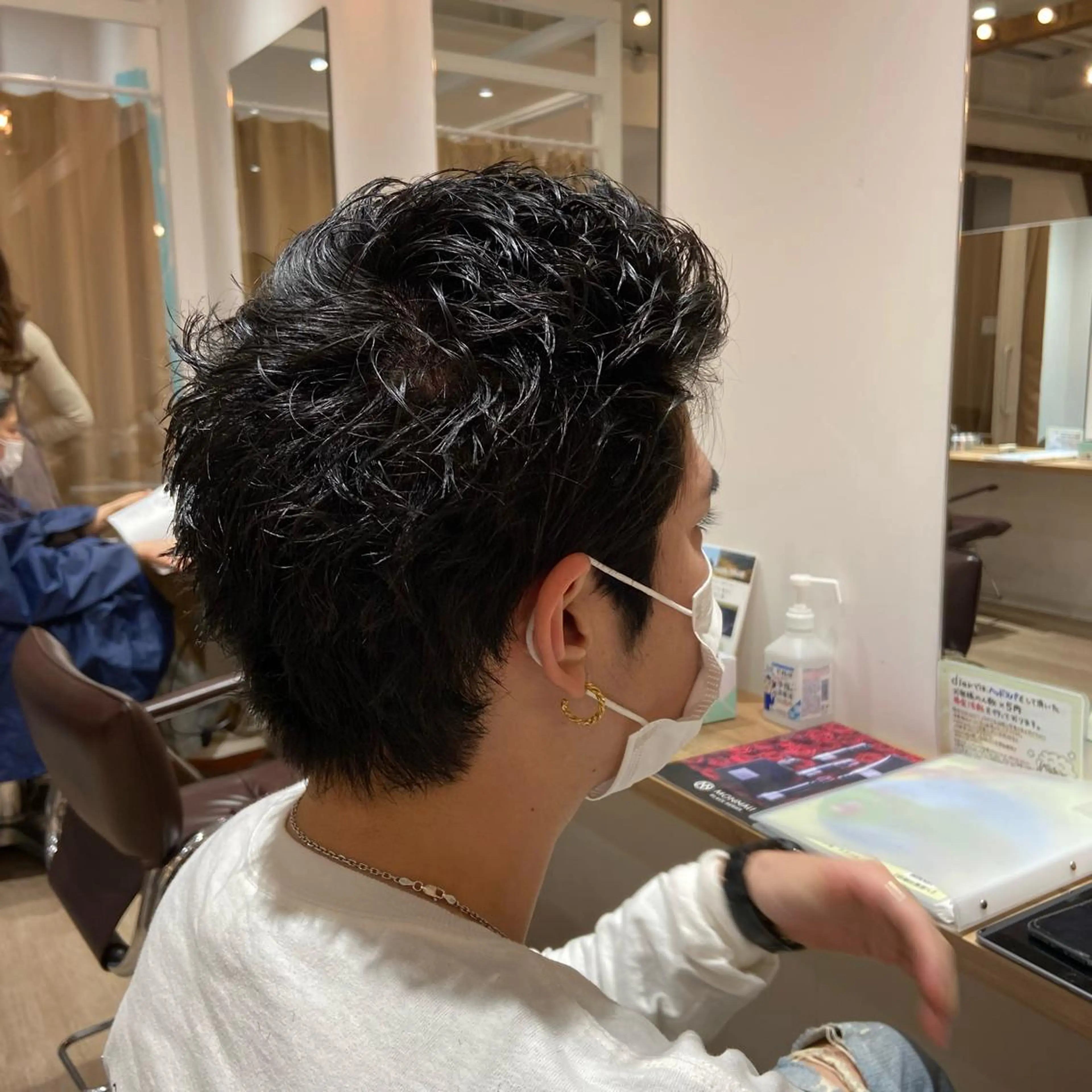 ショート あらい ゆうじろうのヘアスタイル