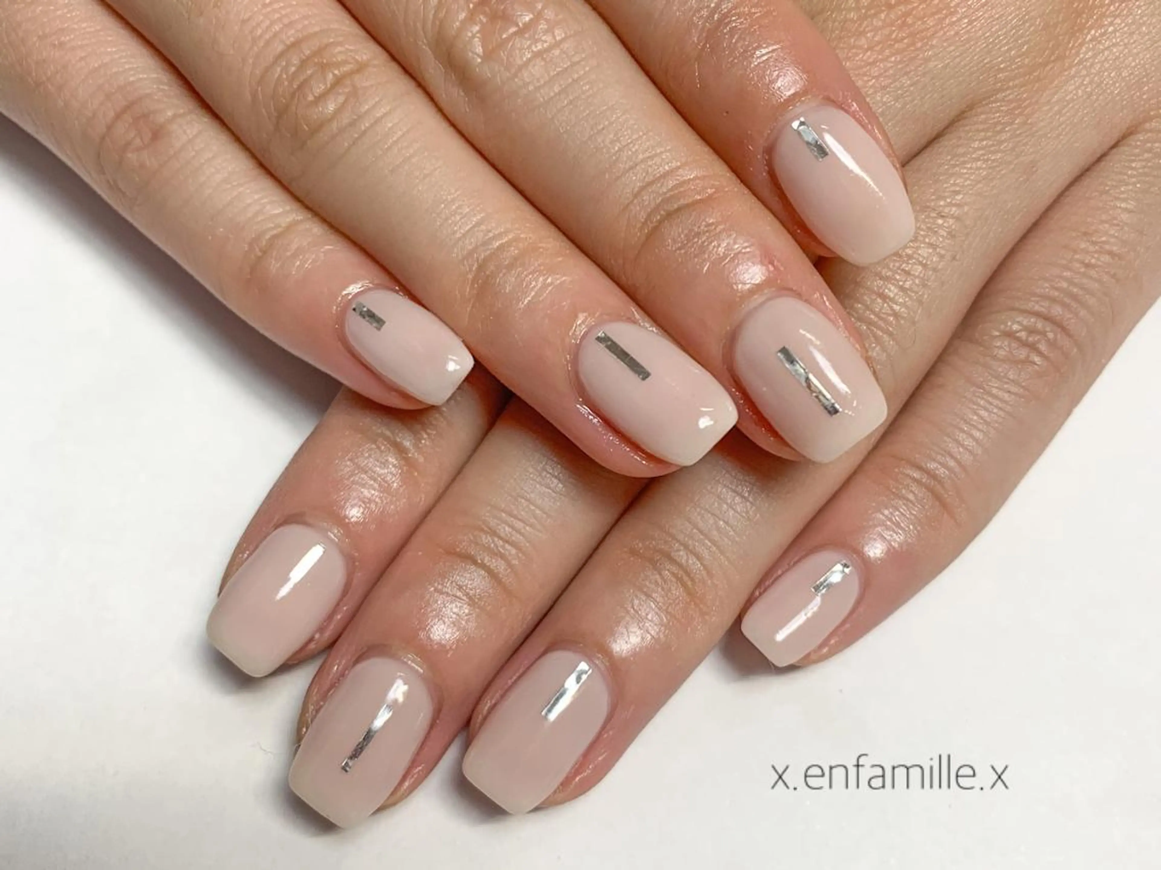 ネイル ハンドネイル nail salon en familleのネイルデザイン