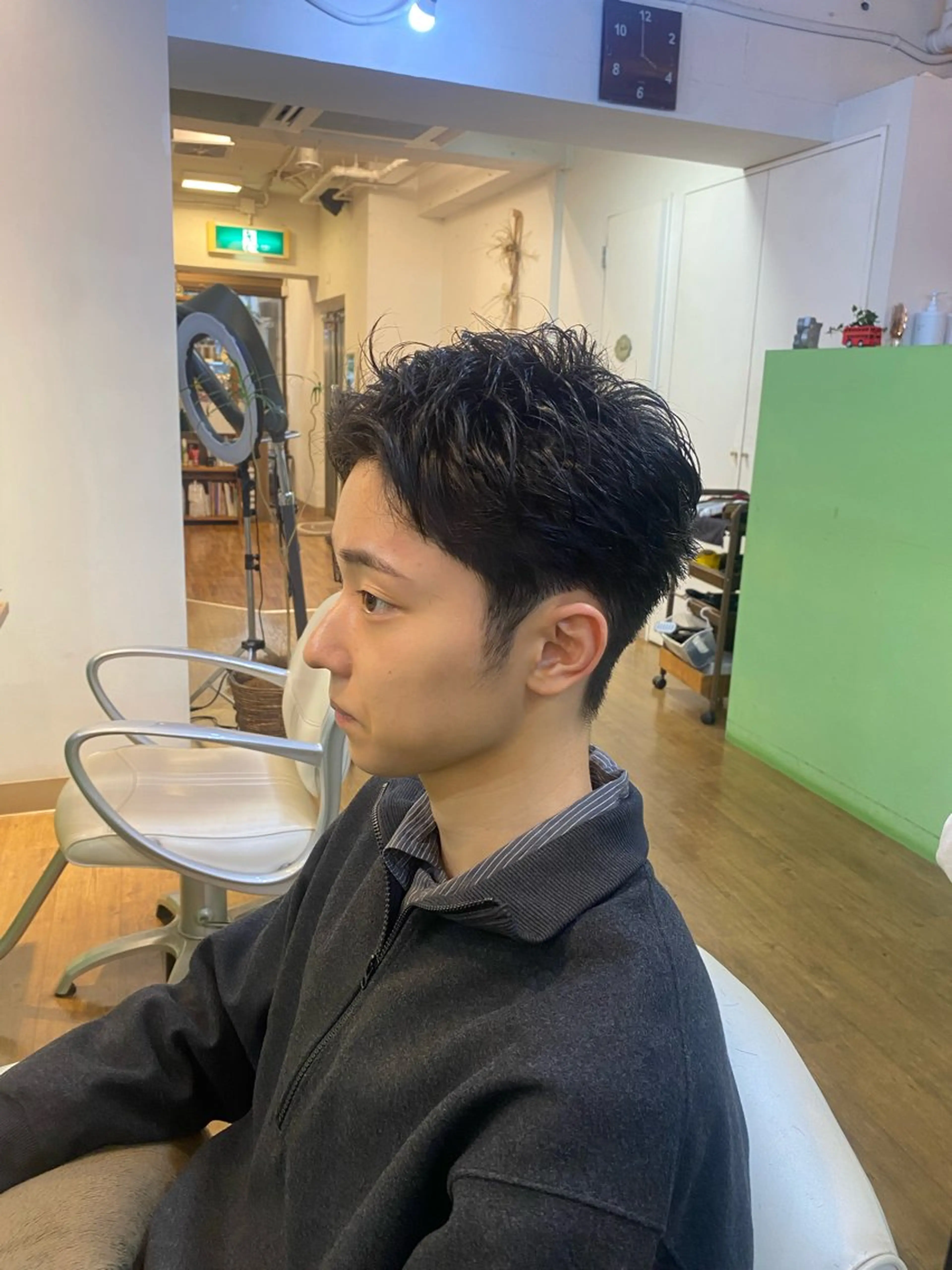 ヘアアレンジ メンズ カット メンズ特化 エシカル　松原大将のヘアスタイル