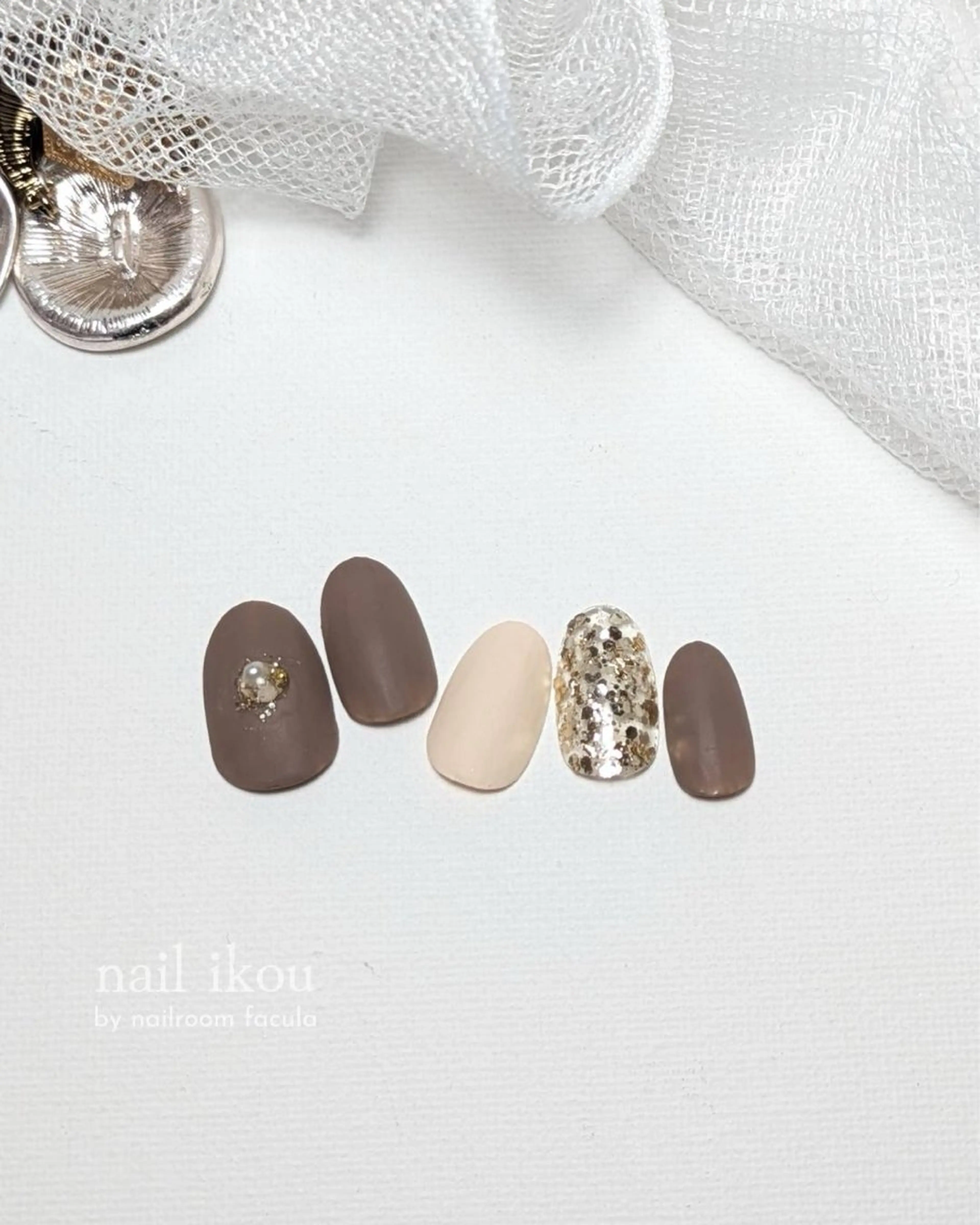 ミディアム nail ikou所属・nailikou yurariのネイルデザイン