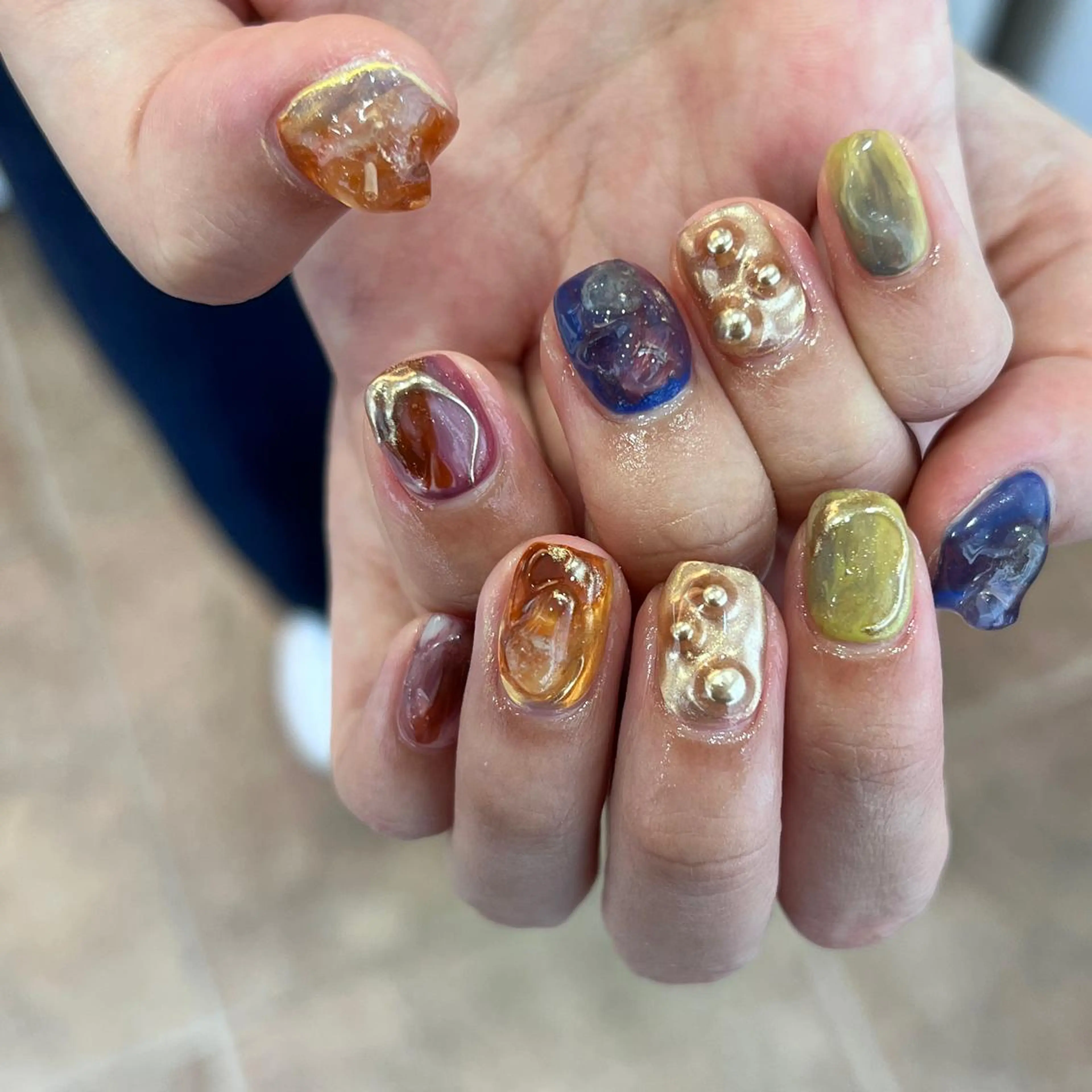 ネイル ハンドネイル 河野 弥月のネイルデザイン