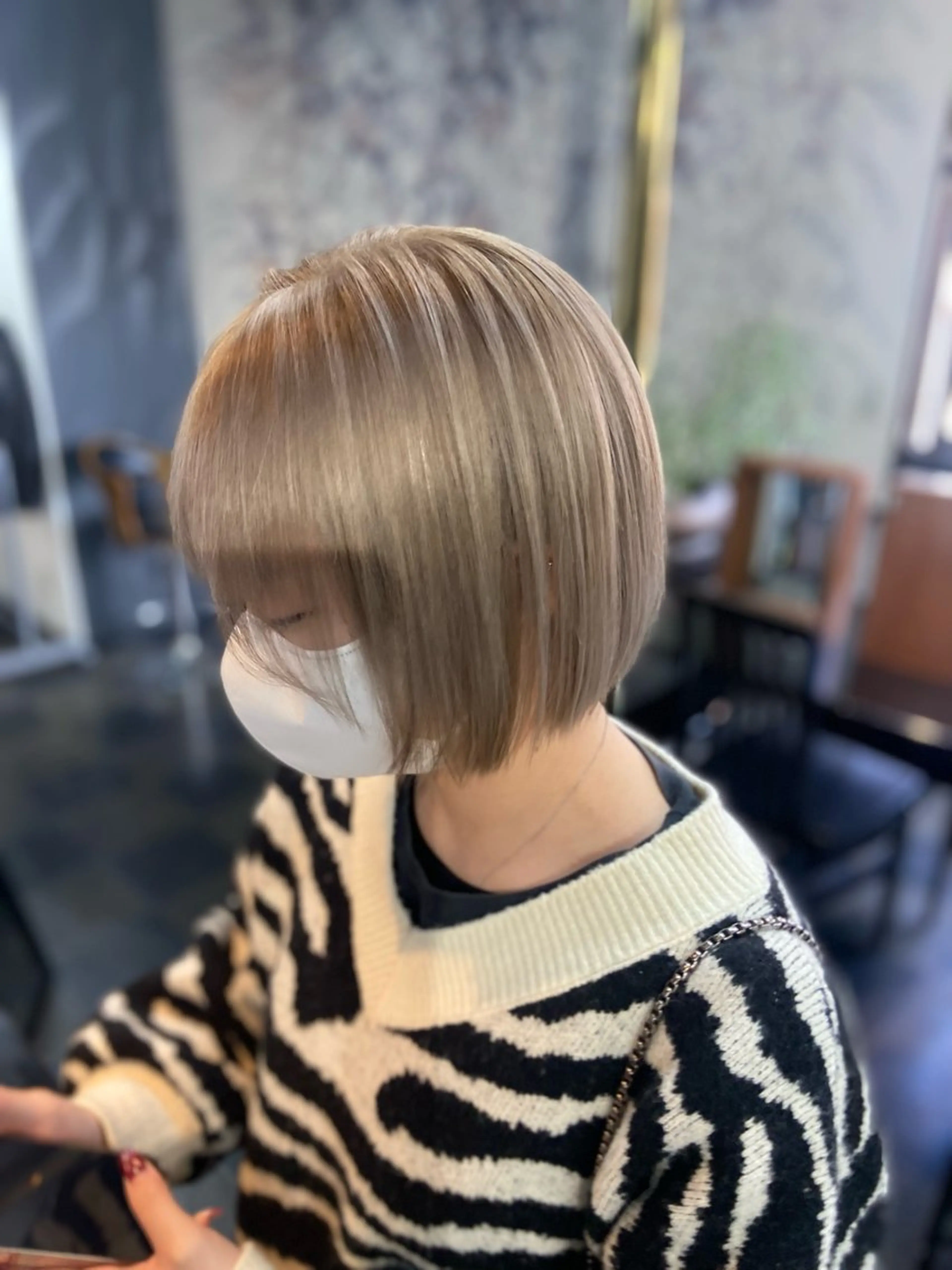 ショート 瀧下 唯のヘアスタイル