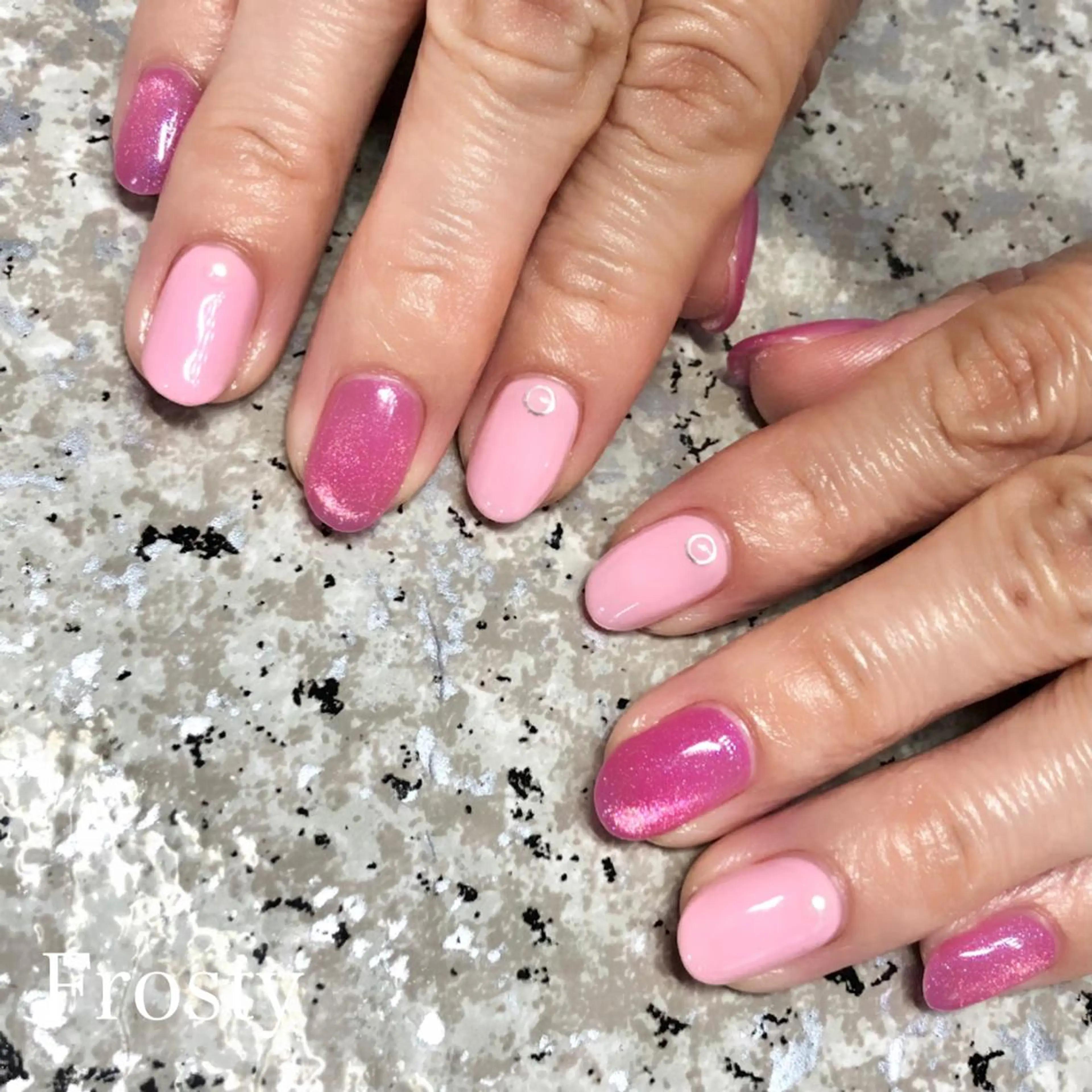 ネイル マグネットネイル Mys. 三上紗紀のネイルデザイン