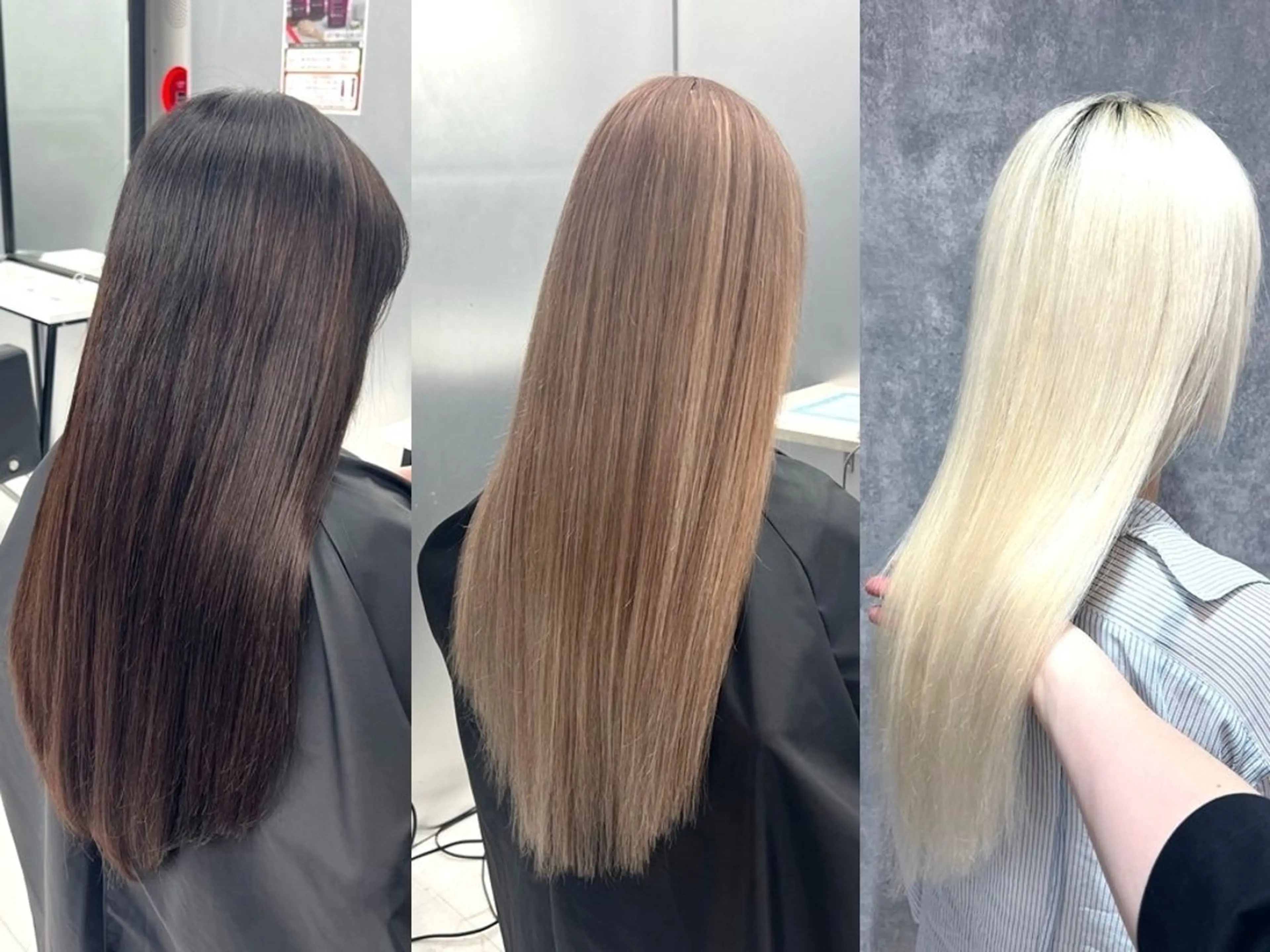 ロング カット エクステ ヘアセット 👑垢抜け韓国ヘア ハッシュカット唯澄のヘアスタイル
